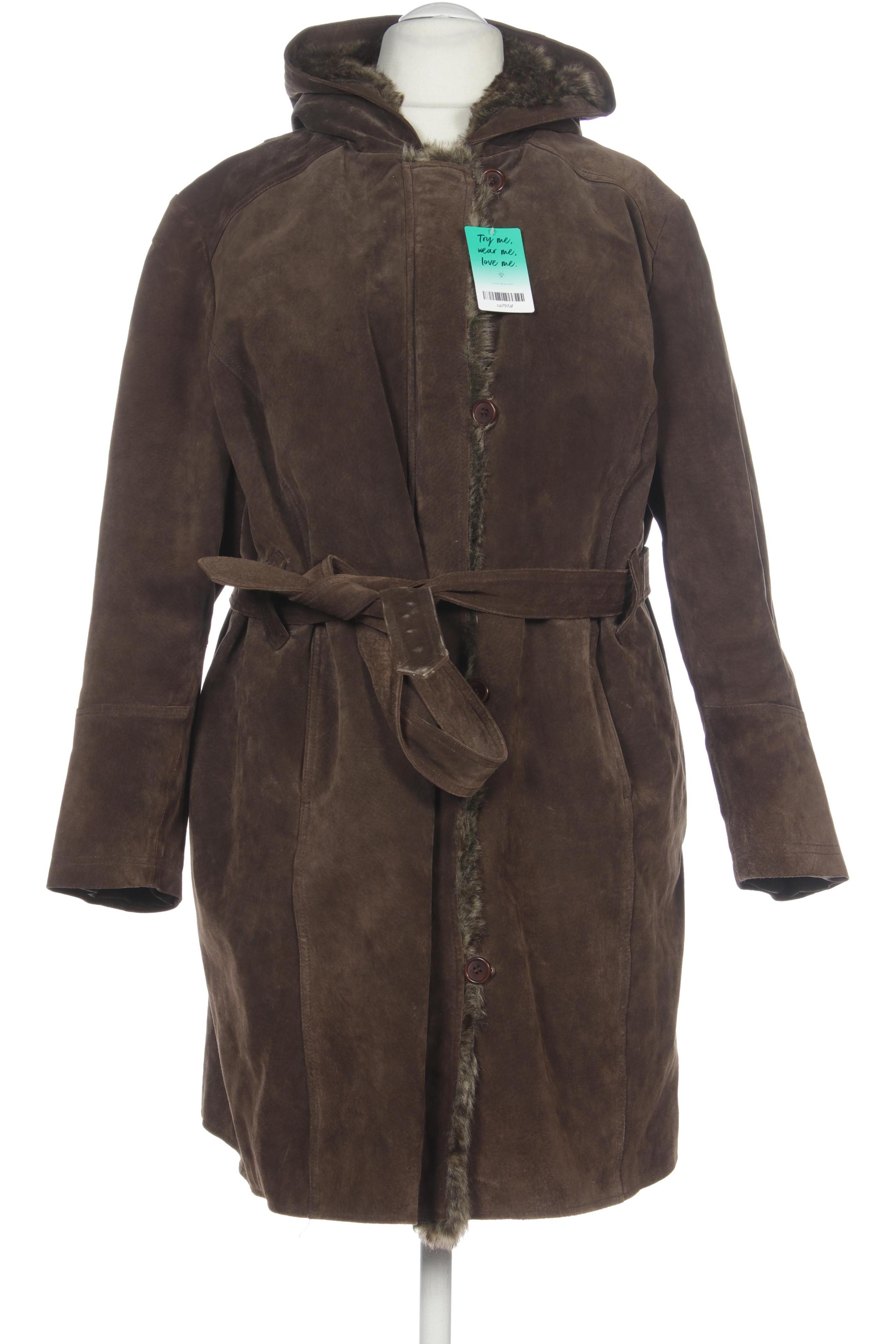 

Ulla Popken Damen Mantel, braun, Gr. 58