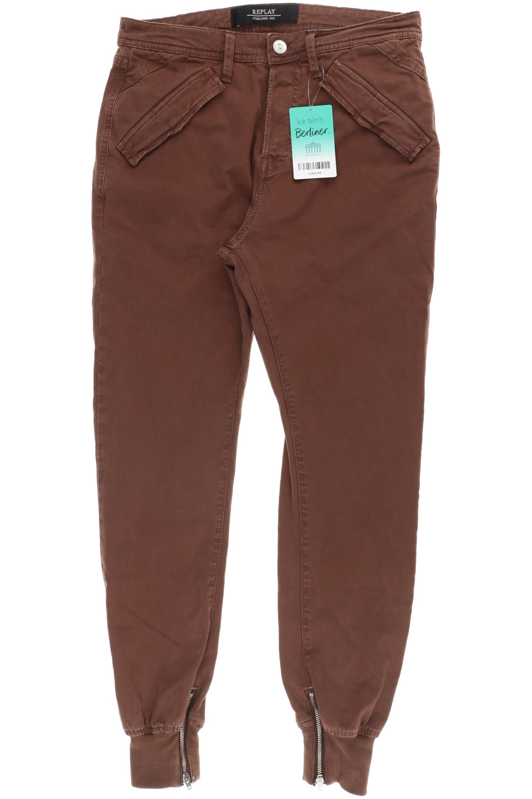 

Replay Damen Jeans, braun, Gr. 28