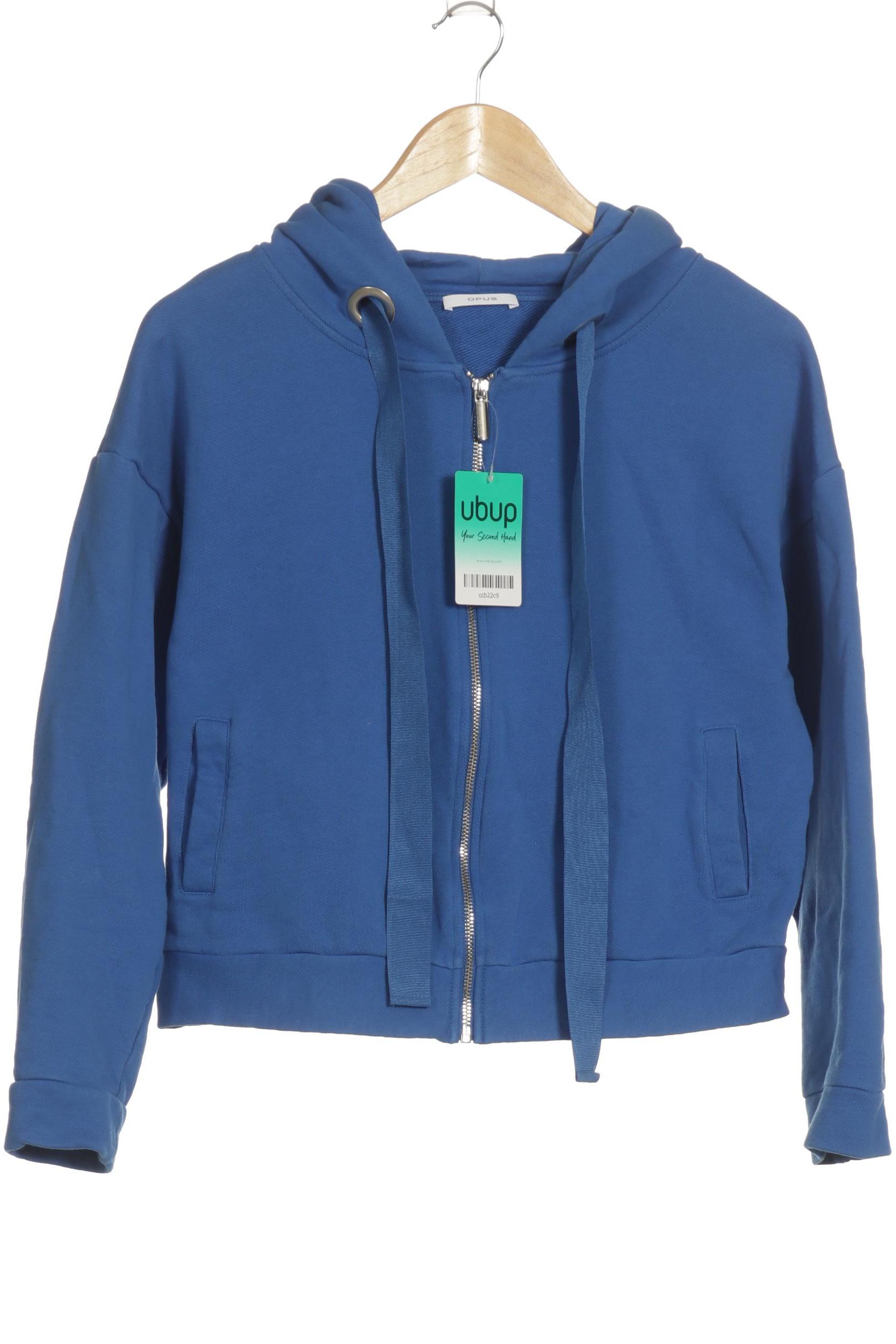 

Opus Damen Kapuzenpullover, blau, Gr. 36