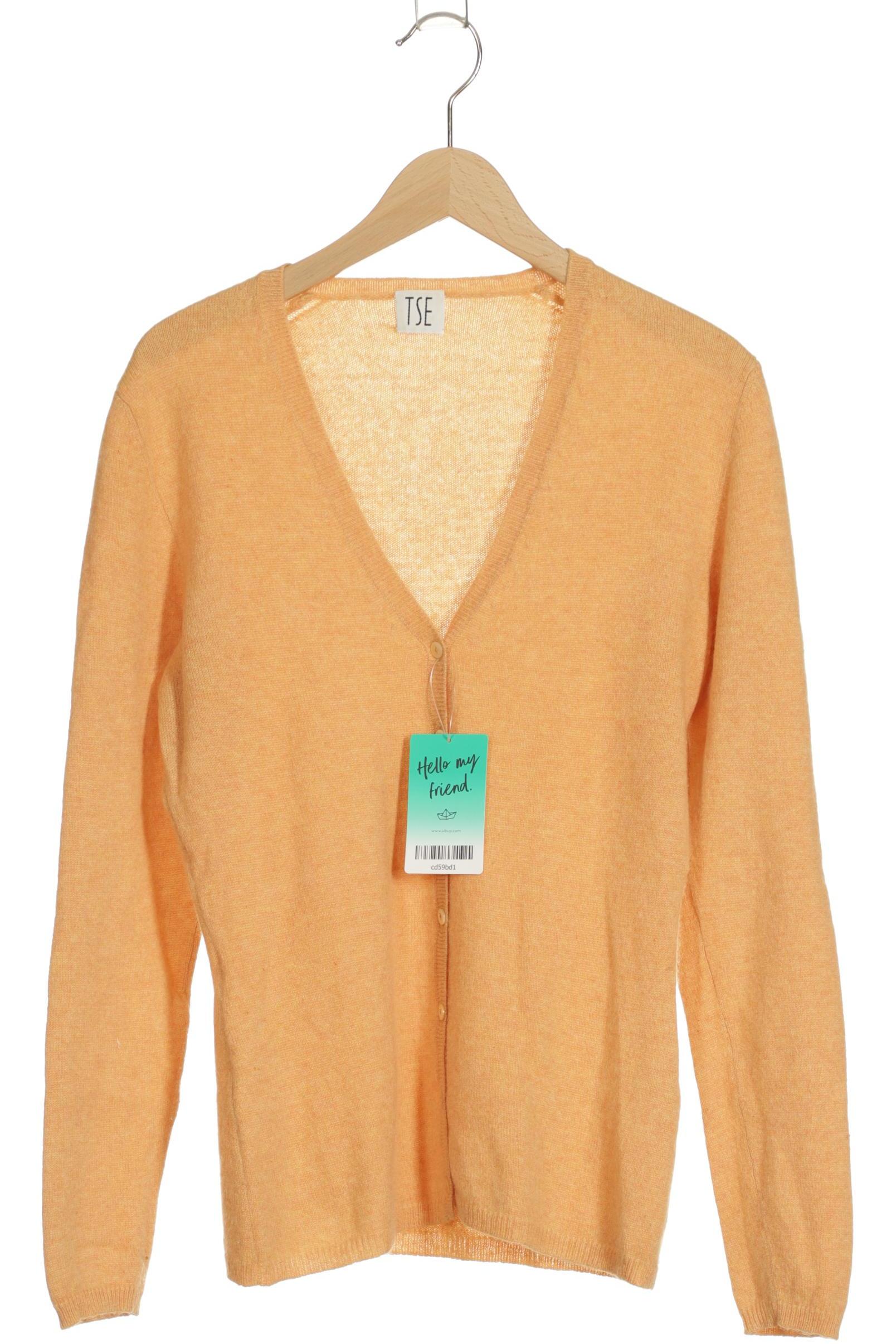 

TSE Cashmere Damen Strickjacke, orange, Gr.