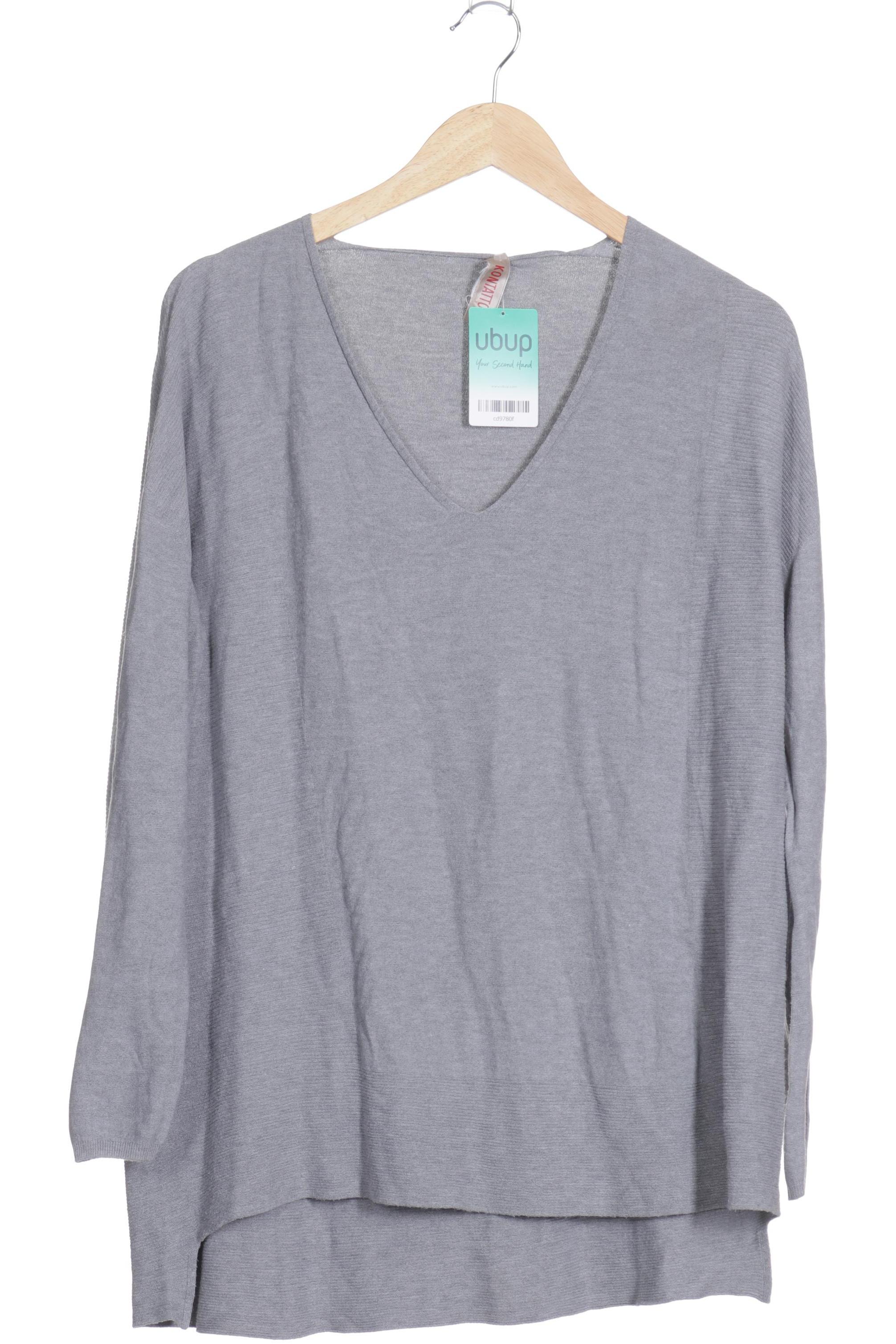 

Kontatto Damen Pullover, grau, Gr.