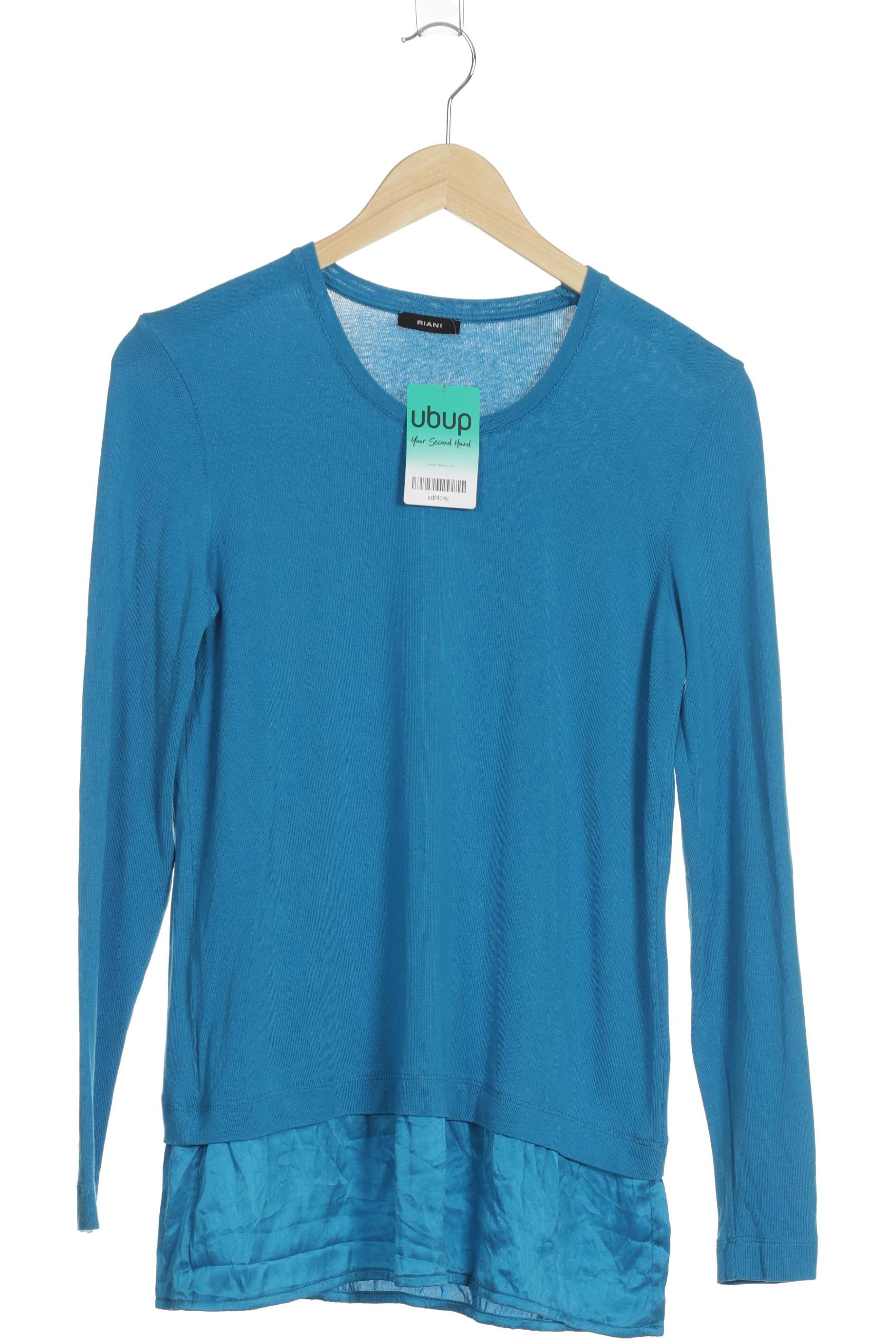

Riani Damen Langarmshirt, blau, Gr.