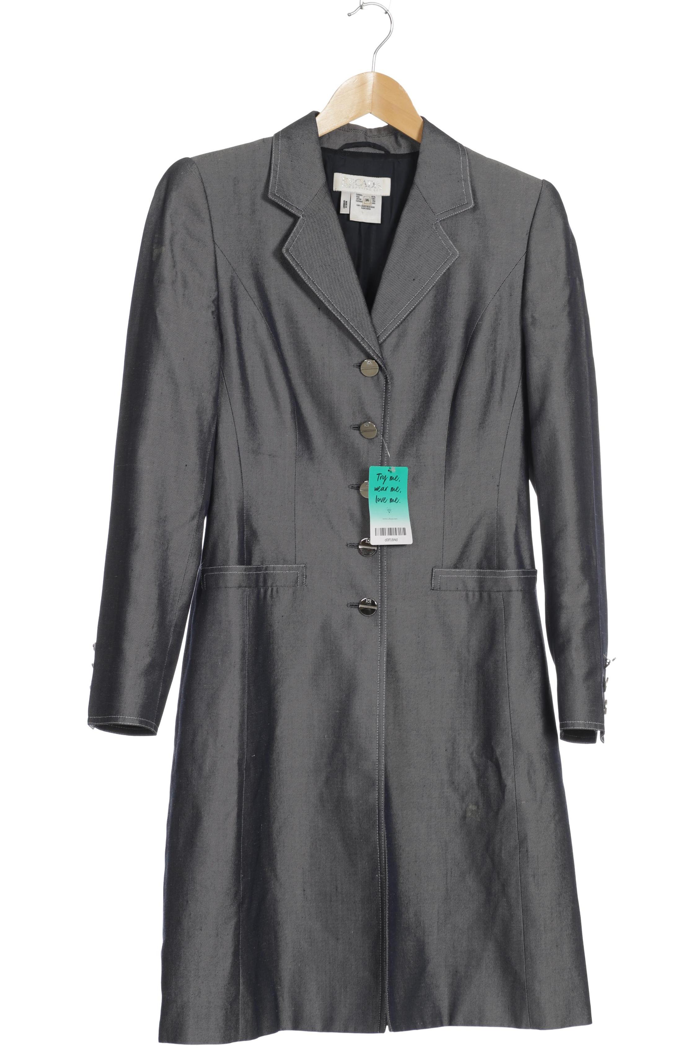 

Escada Damen Mantel, blau, Gr. 36