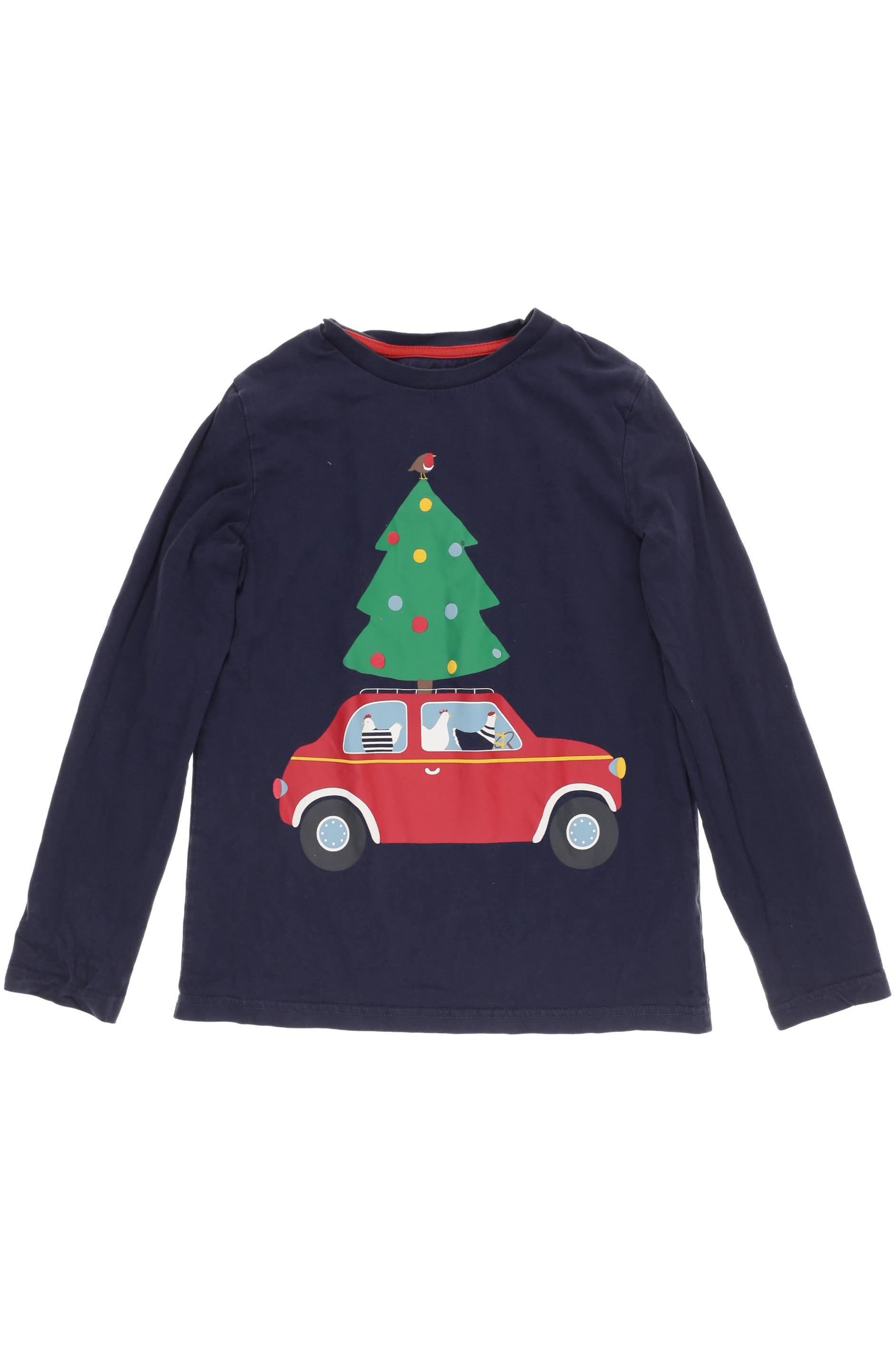 

Mini Boden Jungen Langarmshirt, blau, Gr. 140