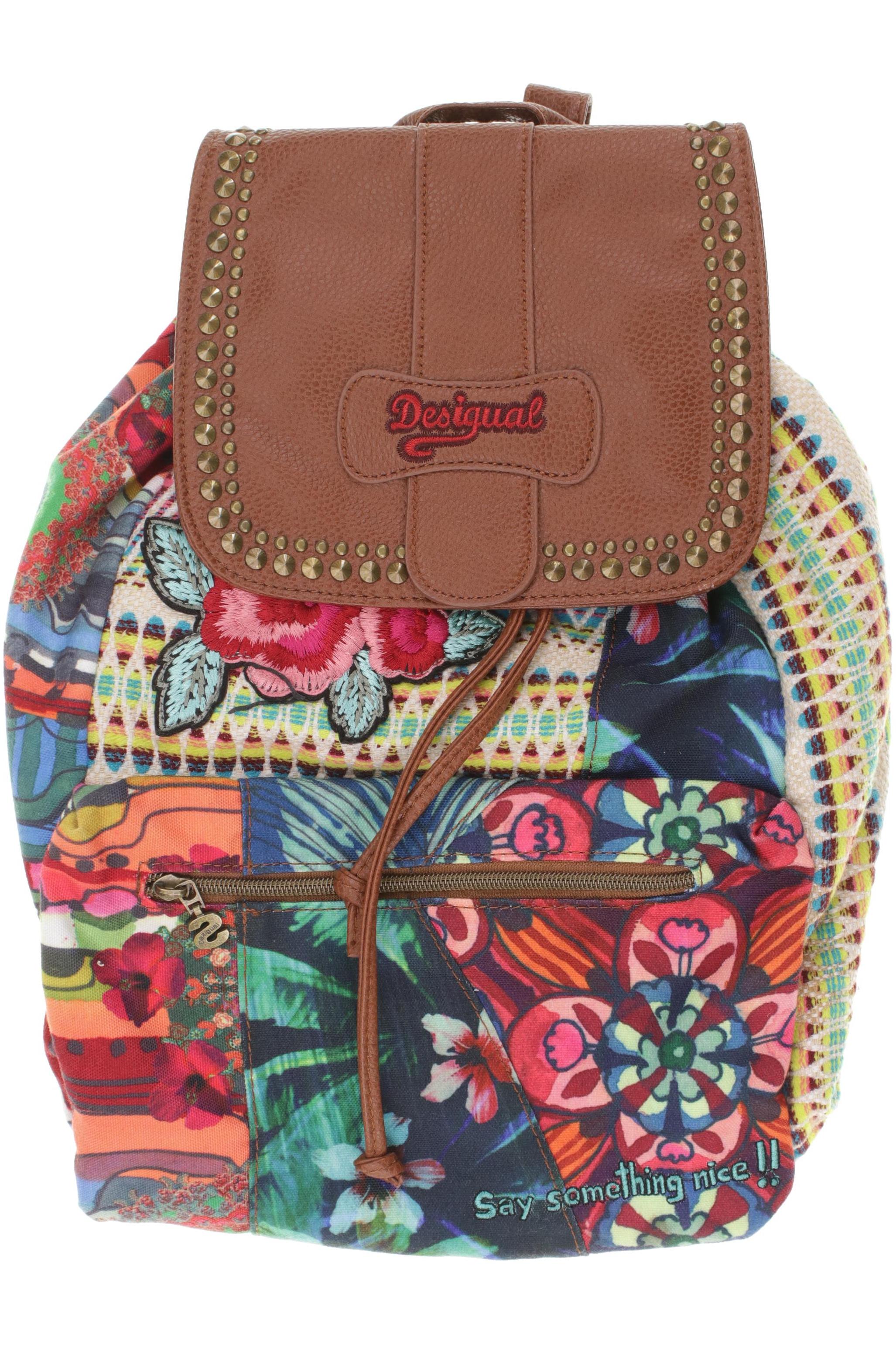 

Desigual Damen Rucksack, mehrfarbig, Gr.