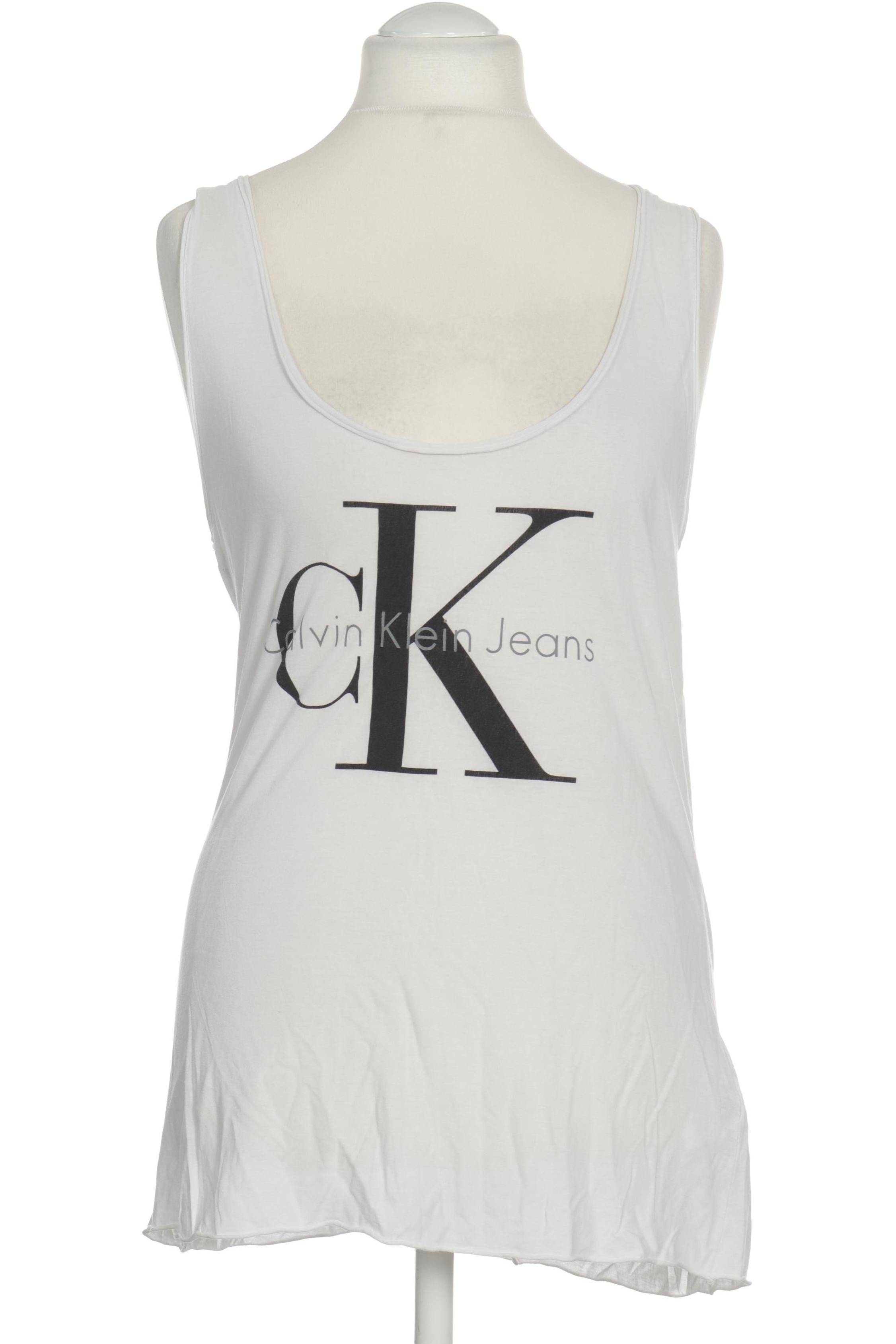 

Calvin Klein Damen Top, weiß, Gr.