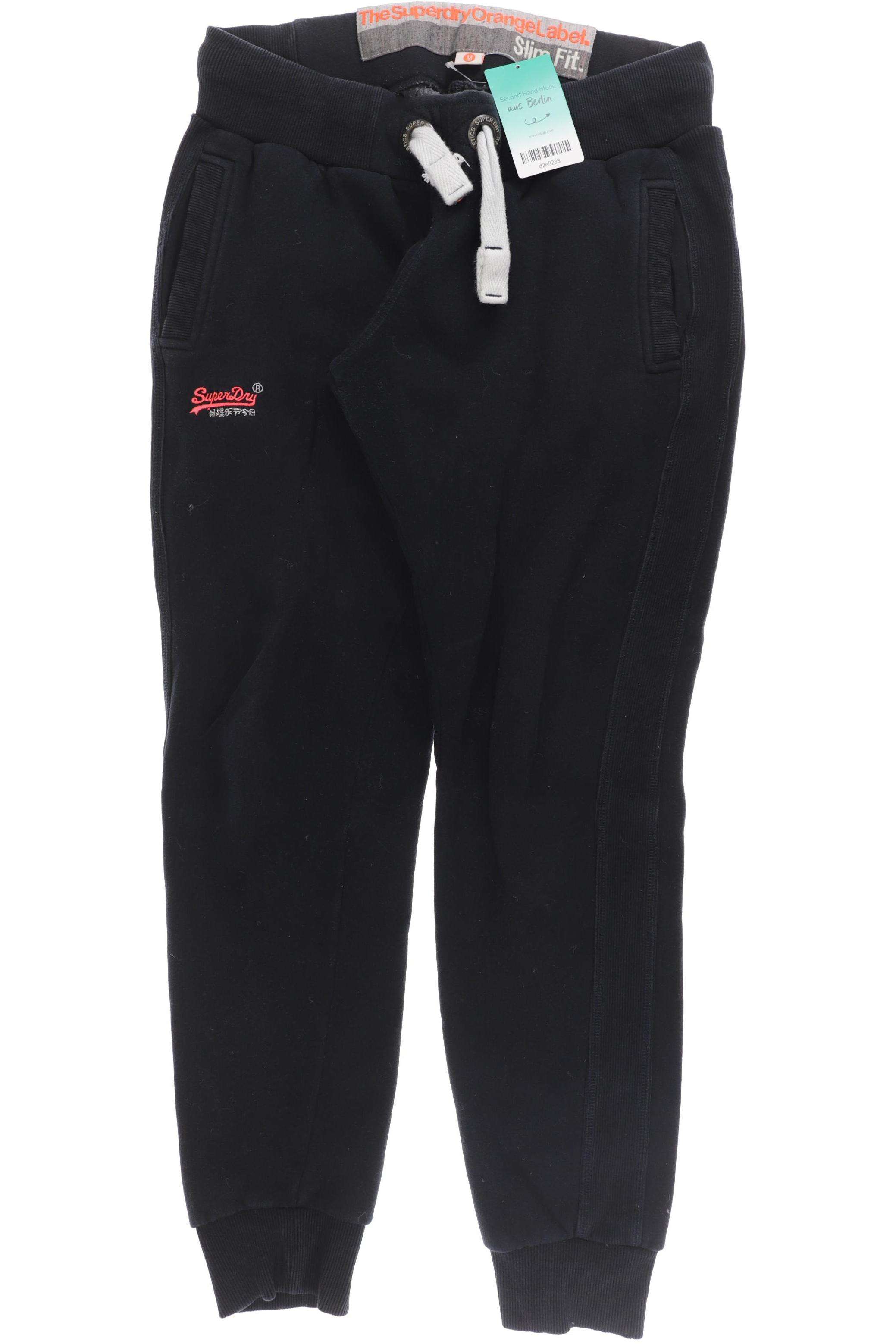 

Superdry Damen Stoffhose, schwarz, Gr.