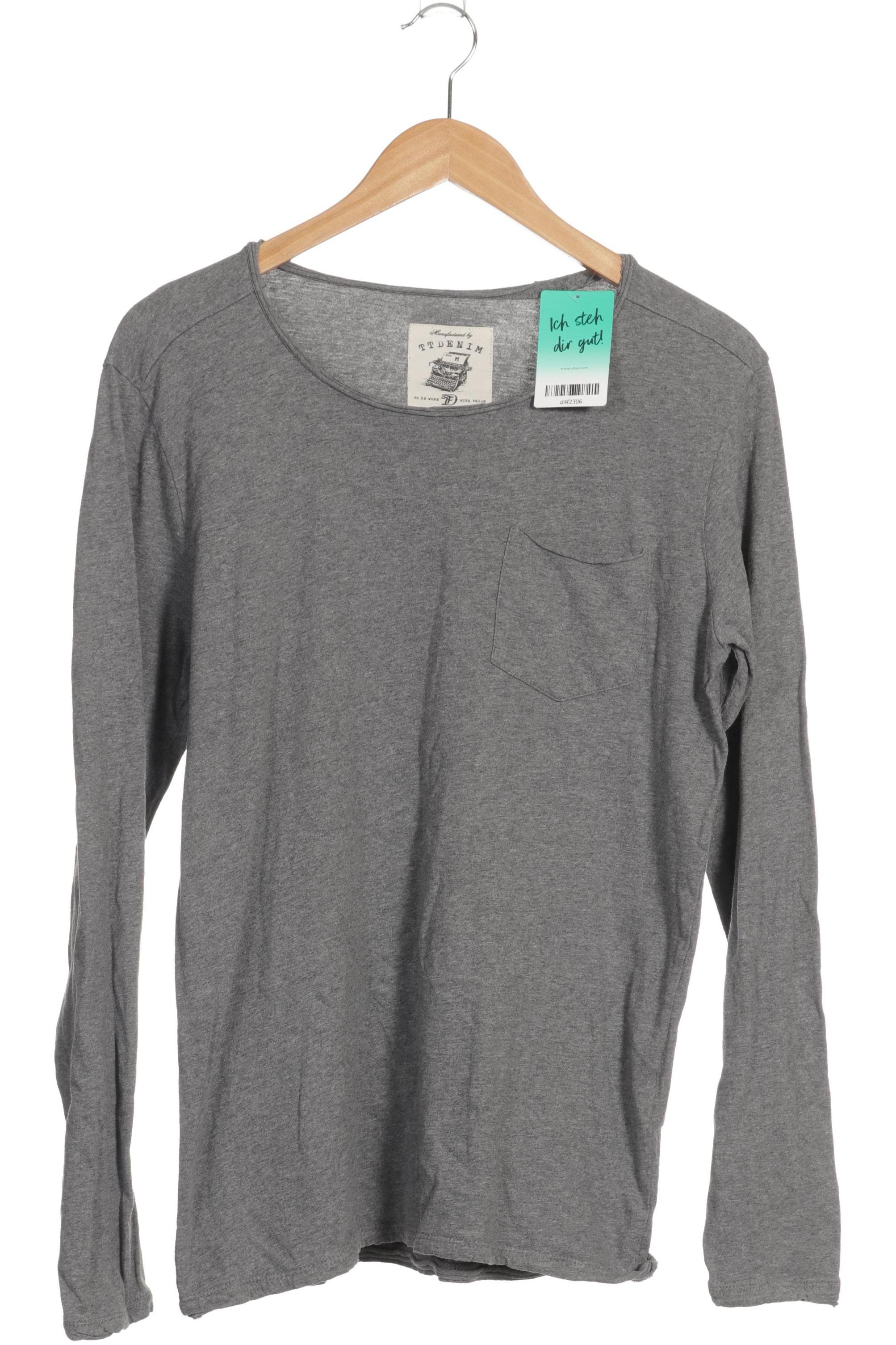 

TOM Tailor Denim Herren Langarmshirt, grau, Gr.