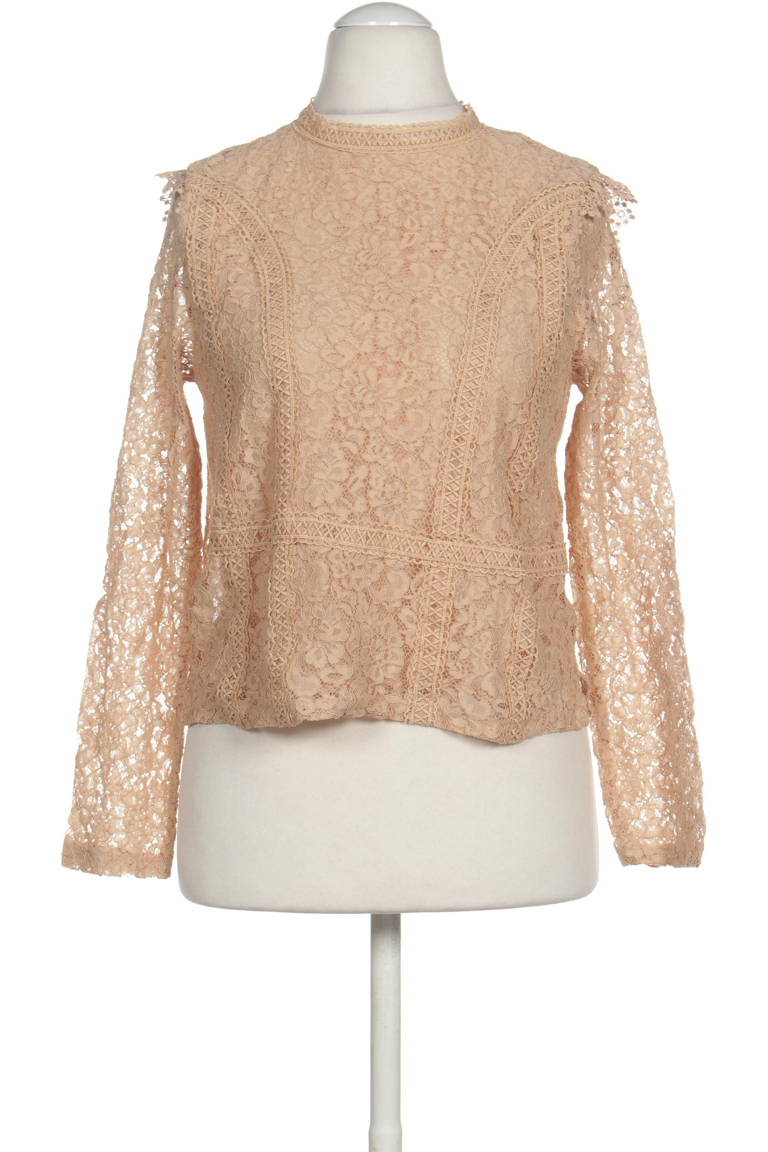 

Zara Damen Bluse, beige, Gr.