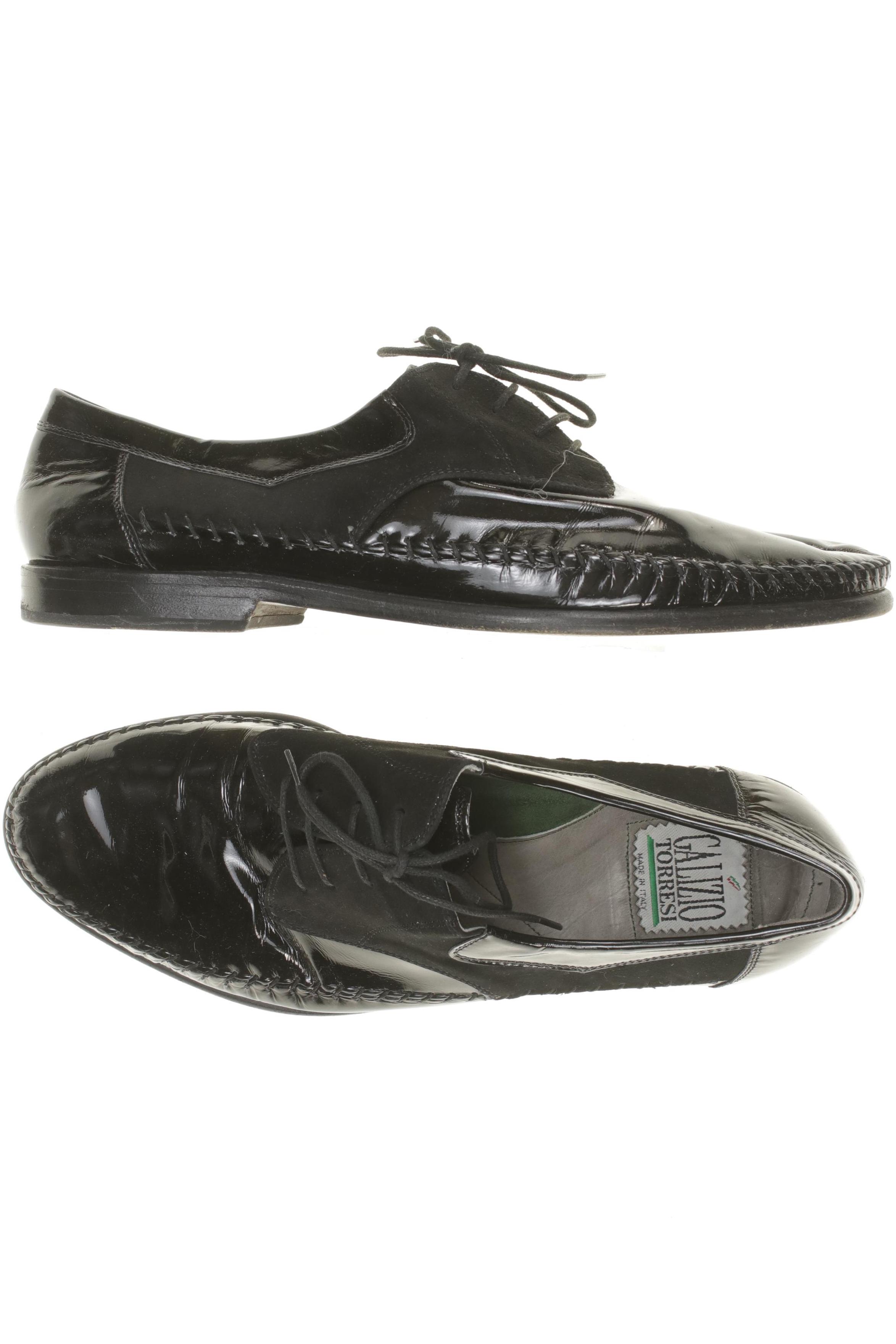 

Galizio Torresi Herren Halbschuh, schwarz, Gr. 43