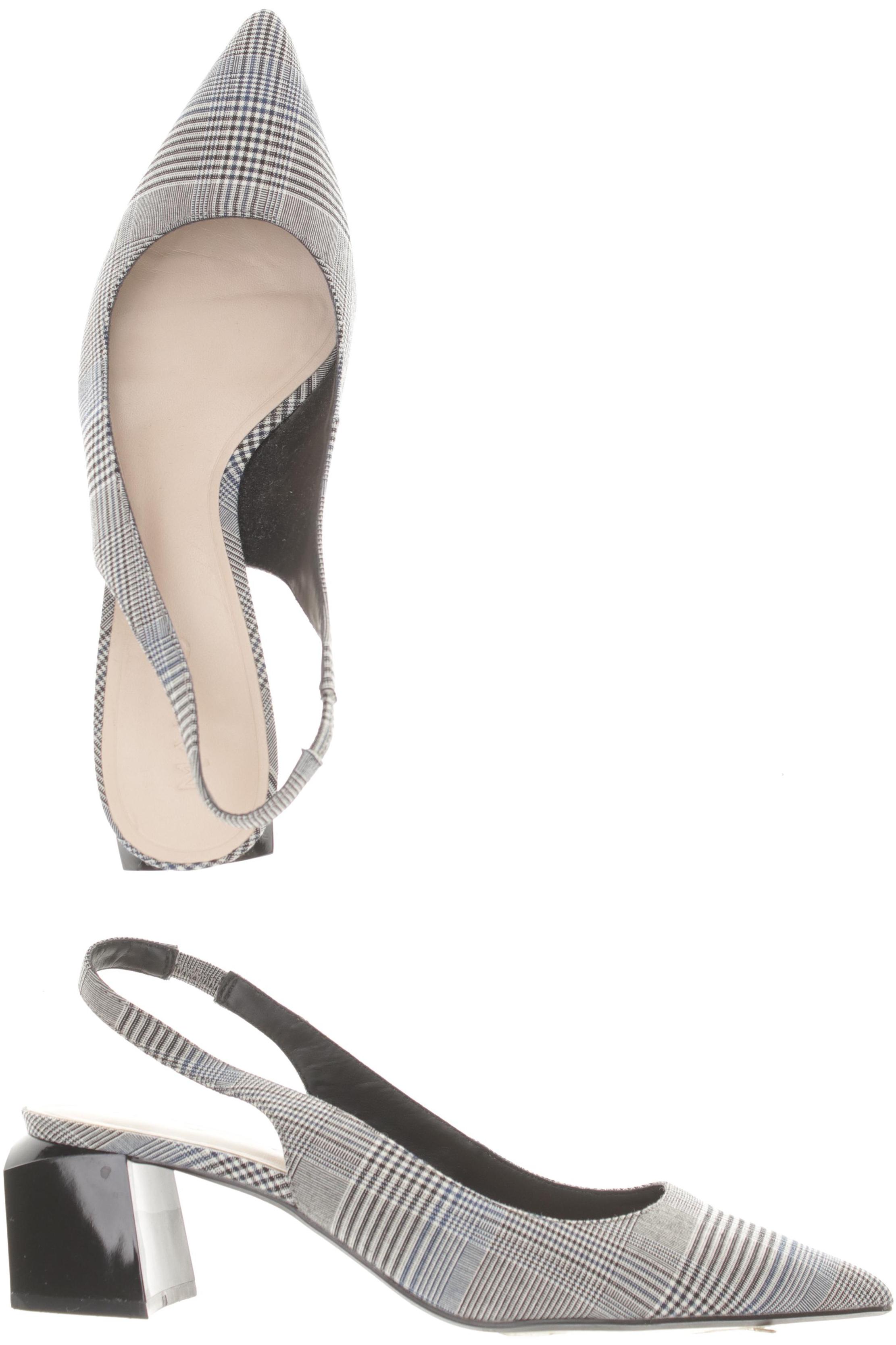 

Mango Damen Sandale, grau, Gr. 38