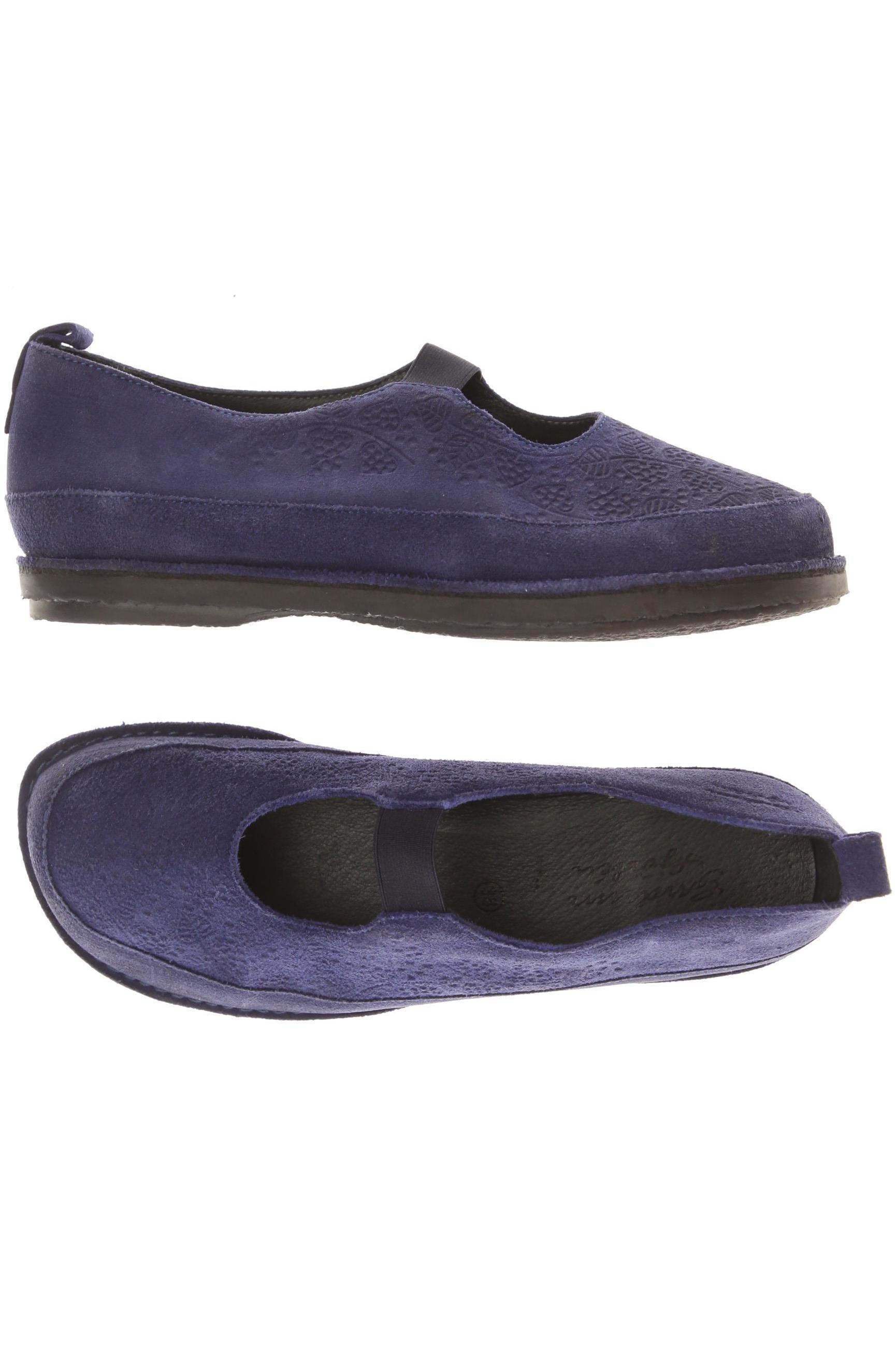 

Gudrun Sjödén Damen Halbschuh, blau, Gr. 38