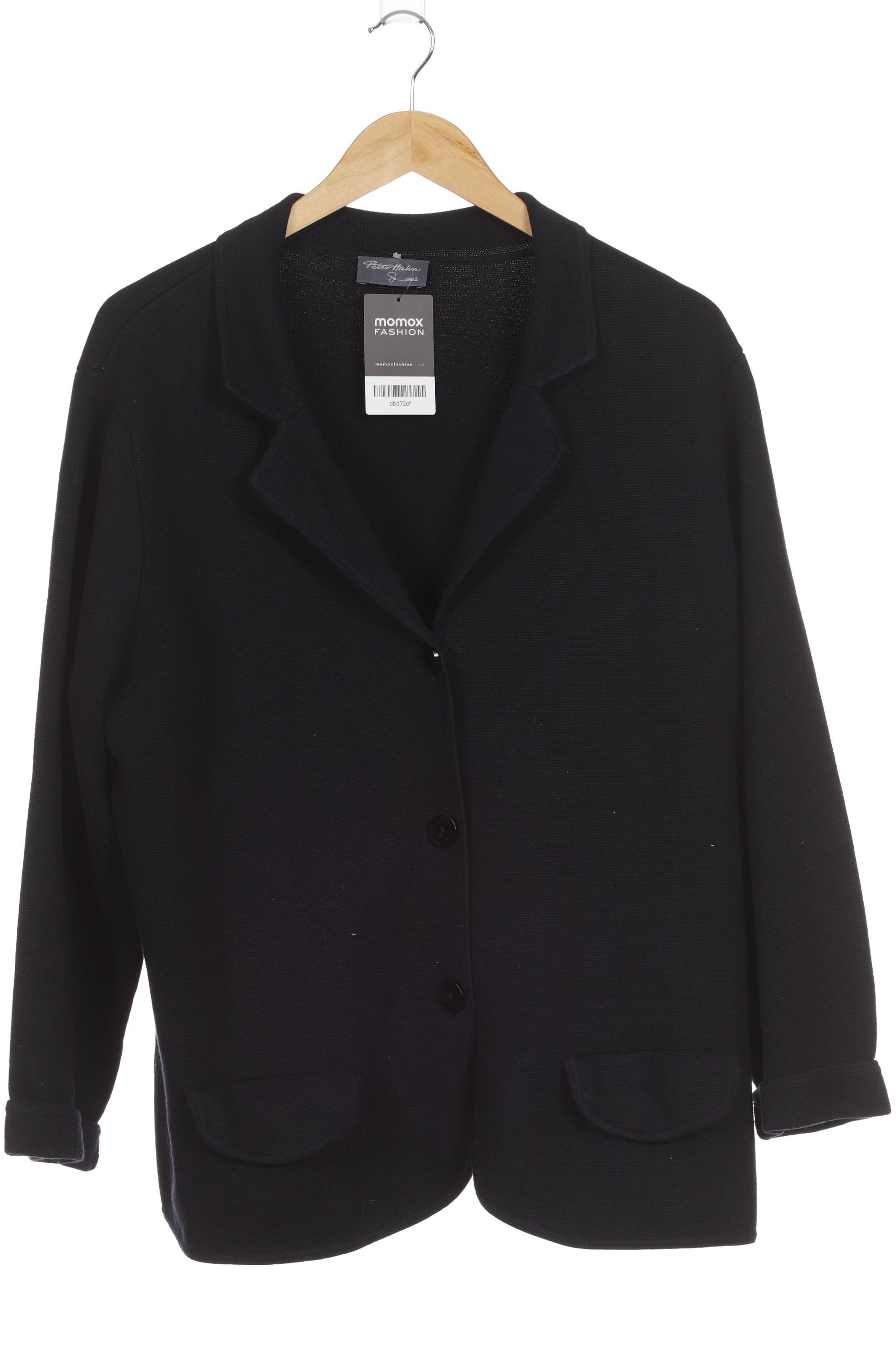 

Peter Hahn Damen Strickjacke, blau, Gr. 48