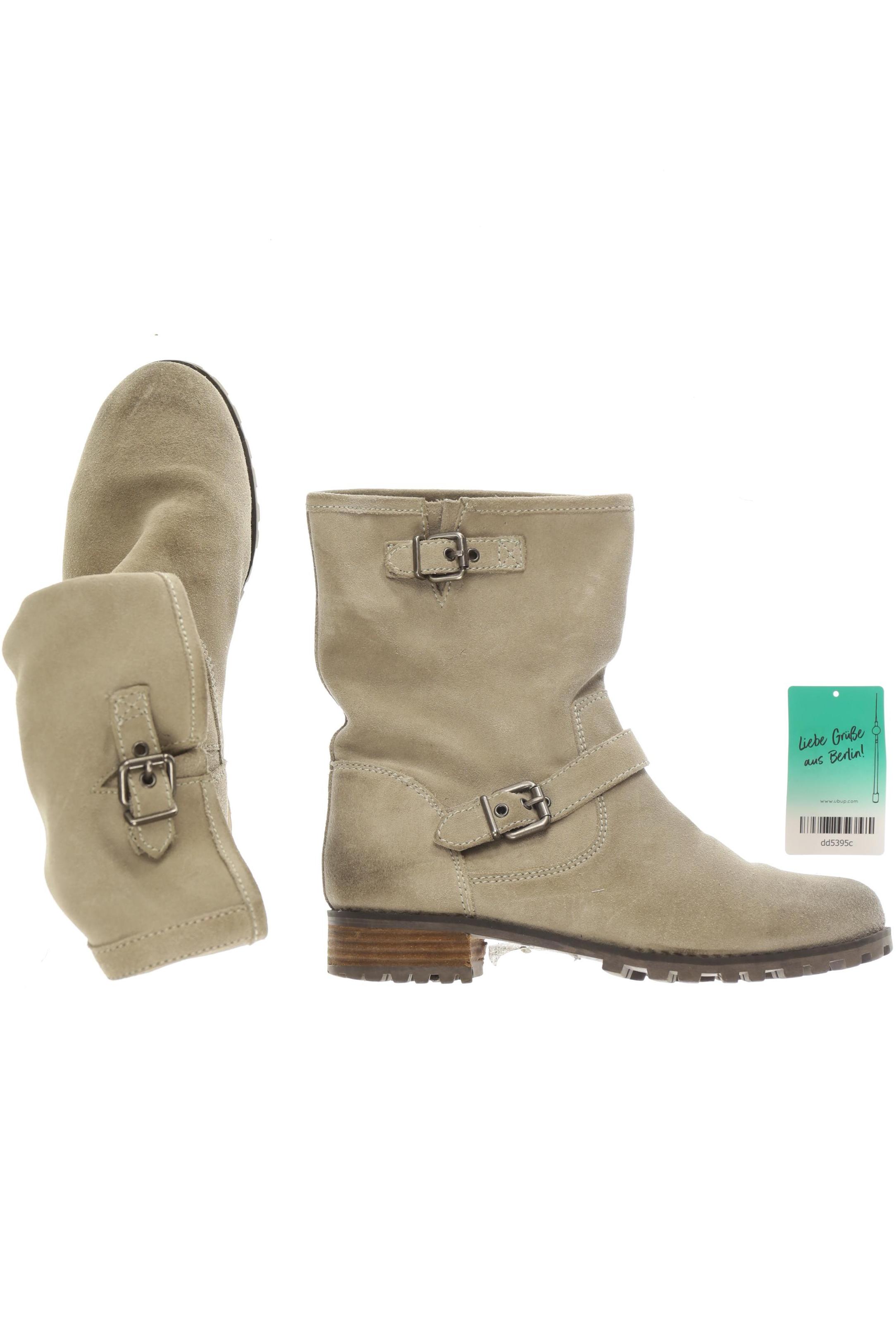 

H&M Damen Stiefelette, grau, Gr. 39