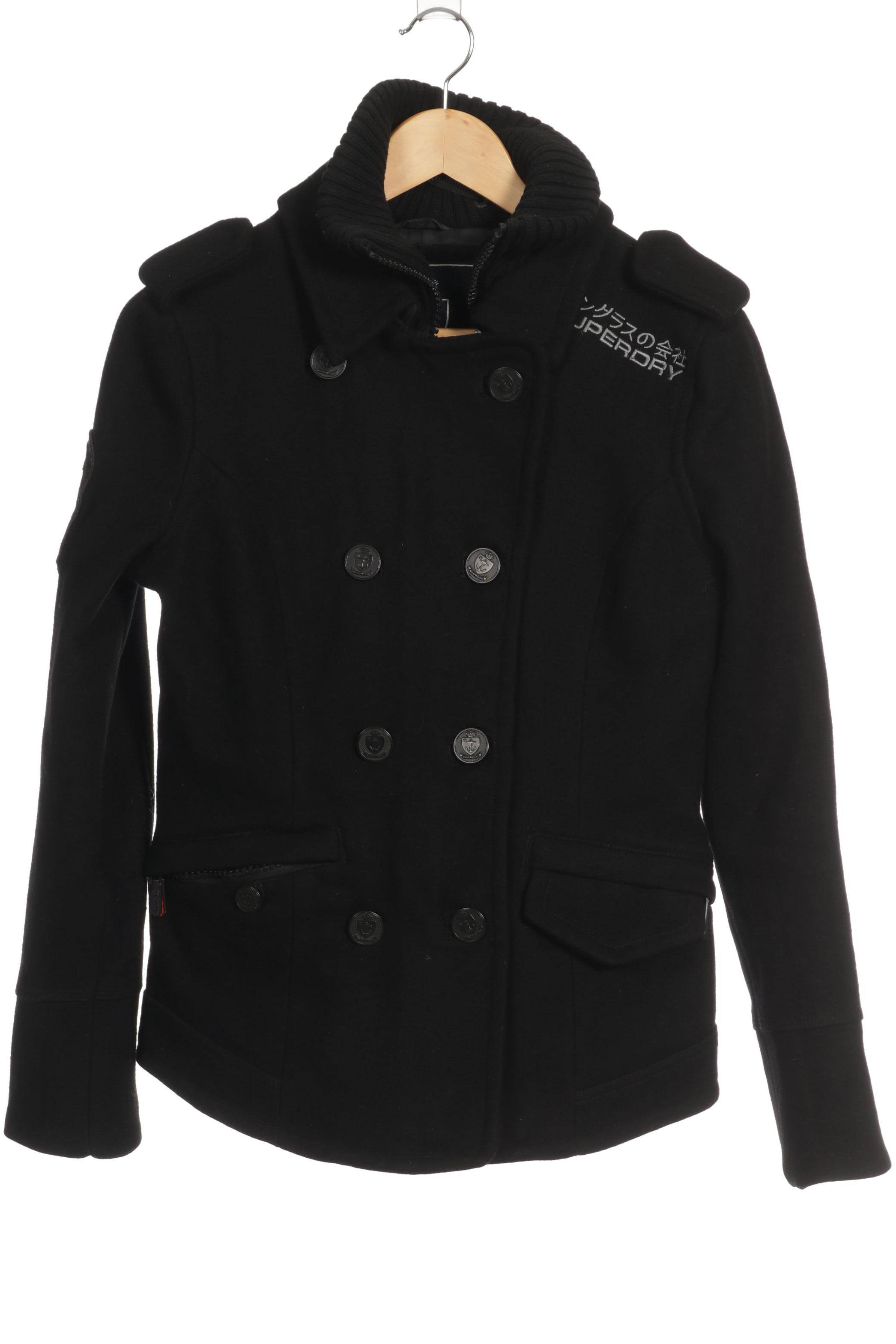 

Superdry Damen Jacke, schwarz, Gr.