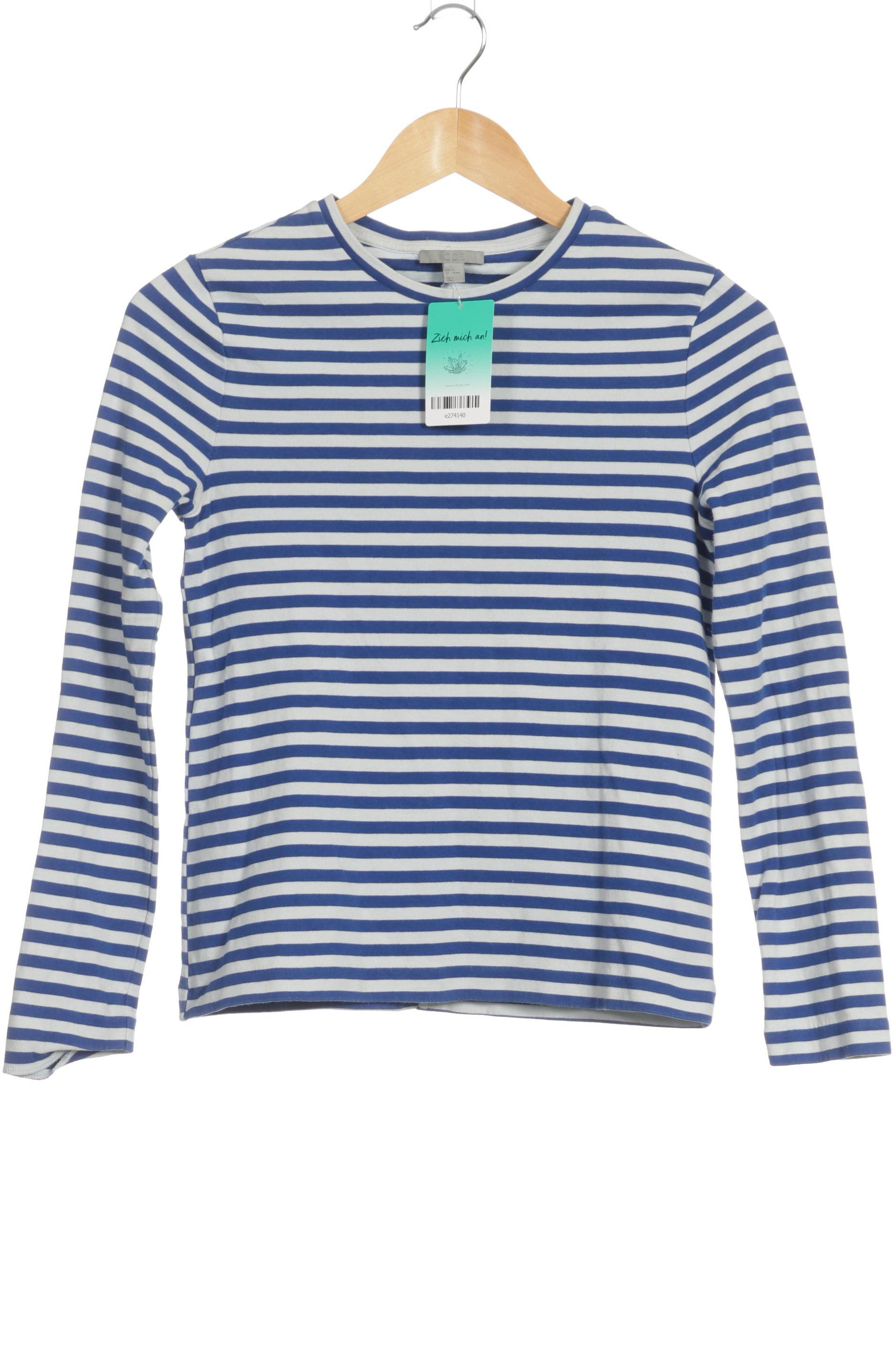 

COS Damen Langarmshirt, blau, Gr.