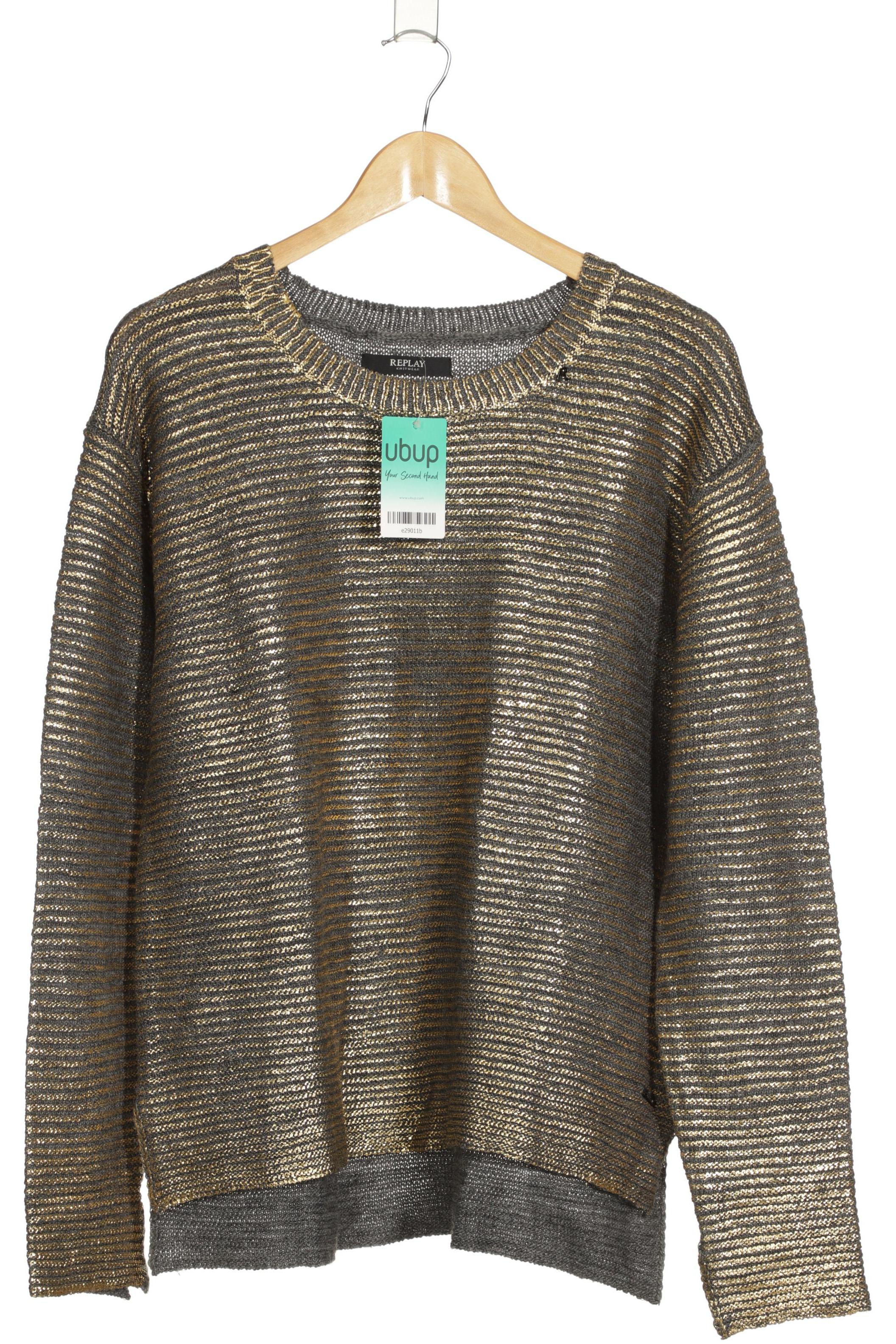 

Replay Damen Pullover, grau, Gr.