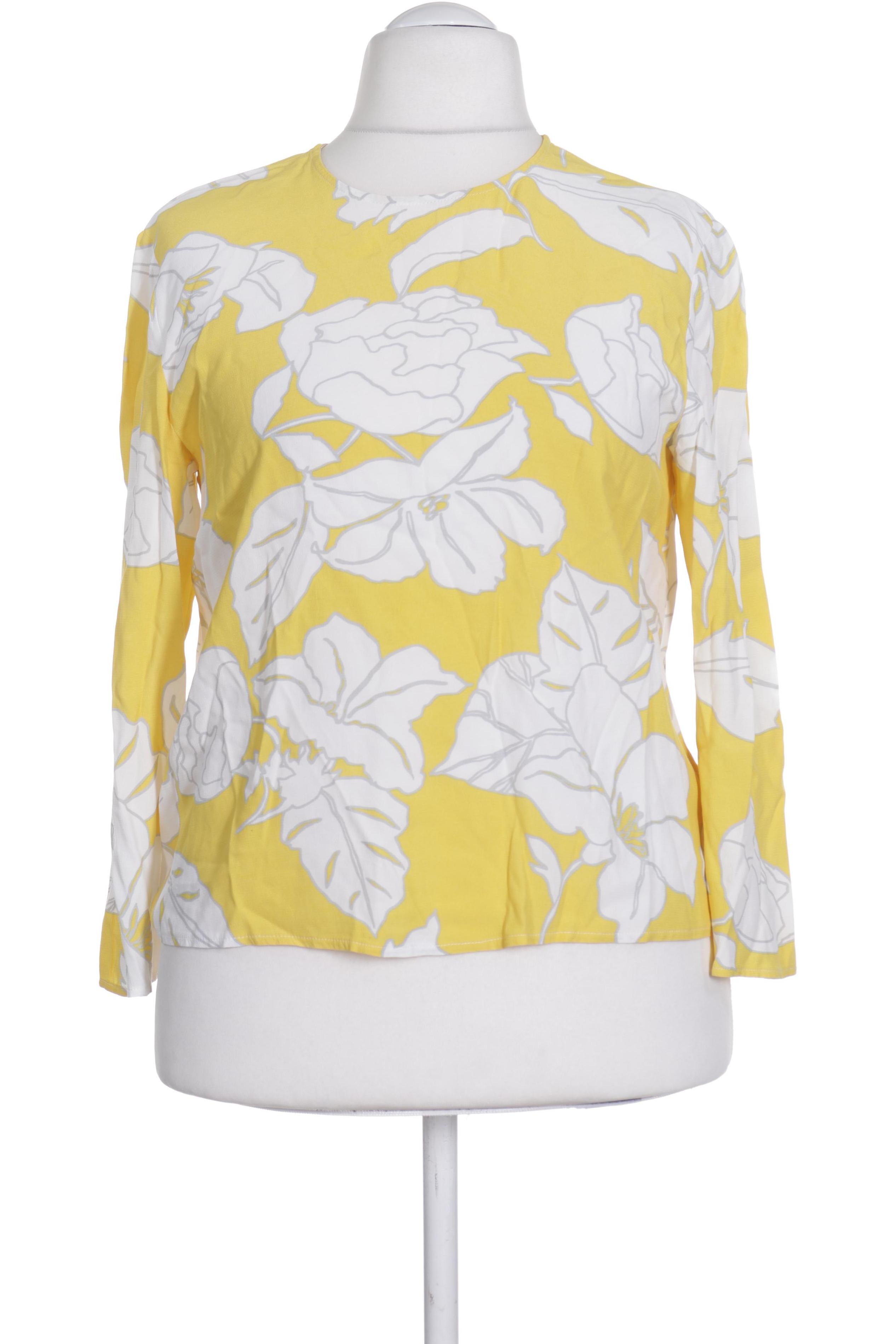 

Hallhuber Damen Bluse, gelb, Gr. 44