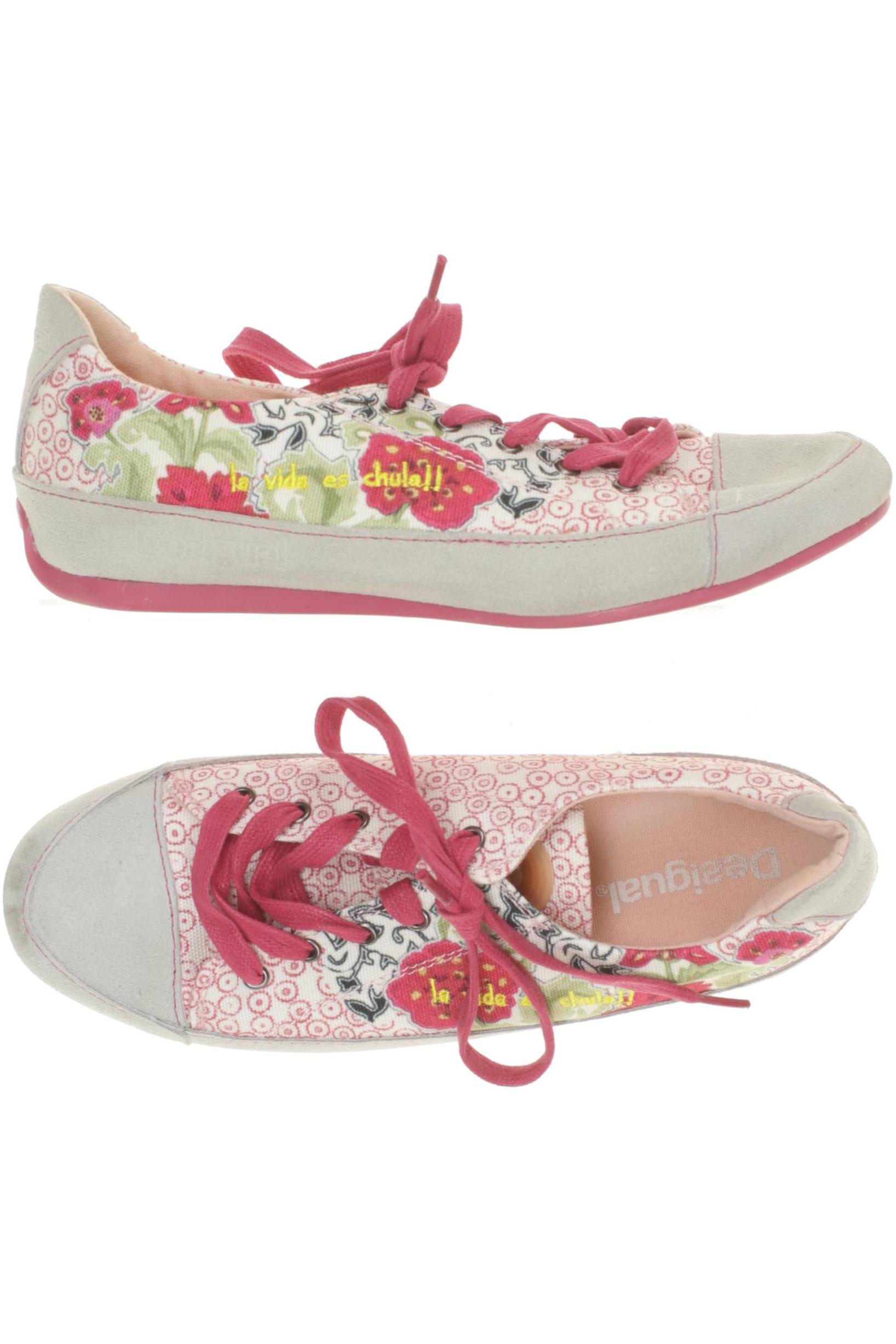 

Desigual Damen Sneakers, pink, Gr. 38