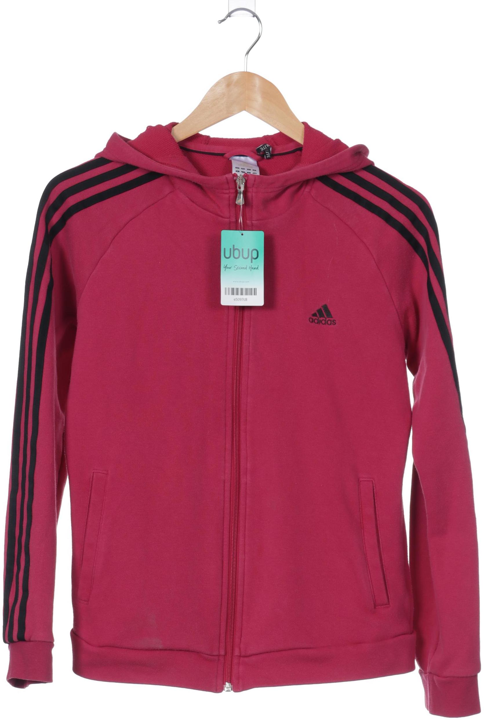 

adidas Damen Kapuzenpullover, rot, Gr.