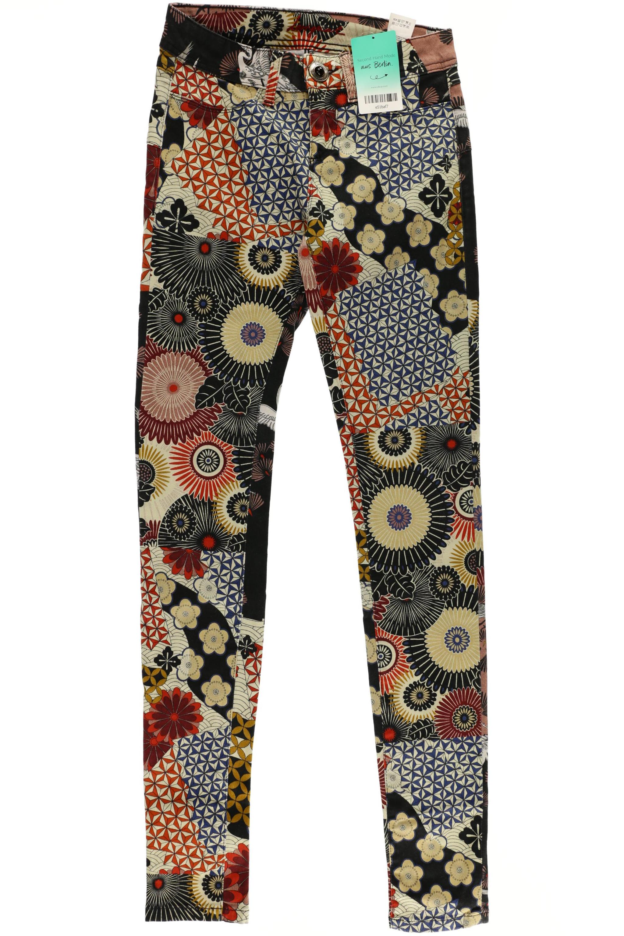 

Desigual Damen Jeans, mehrfarbig, Gr. 24