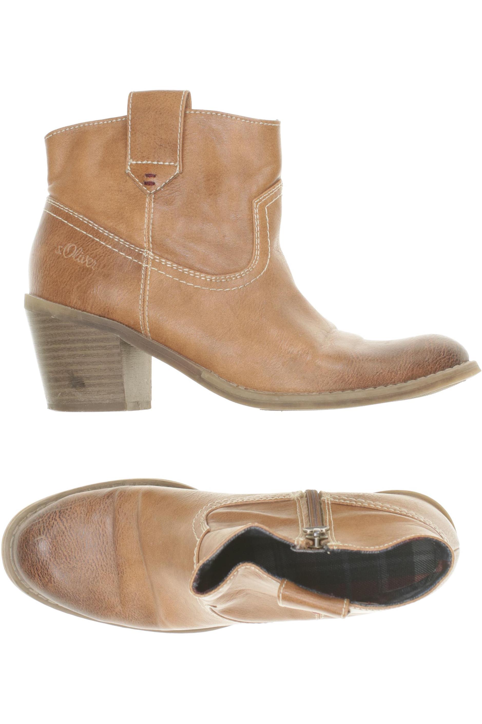 

s.Oliver Damen Stiefelette, orange, Gr. 39