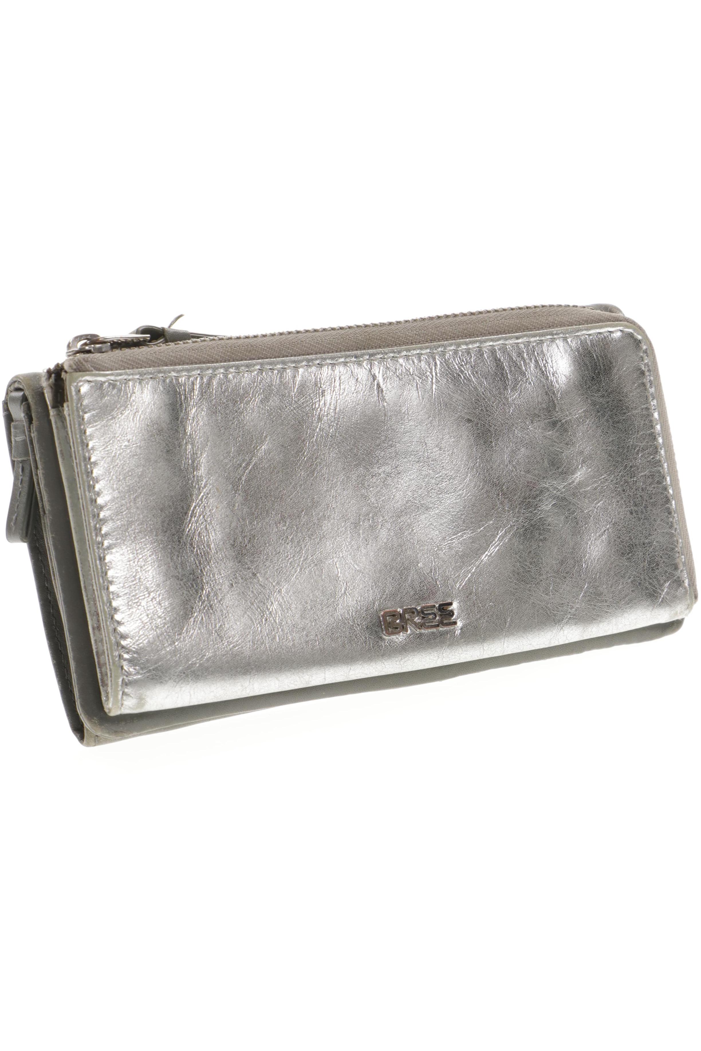 

Bree Damen Portemonnaie, silber, Gr.