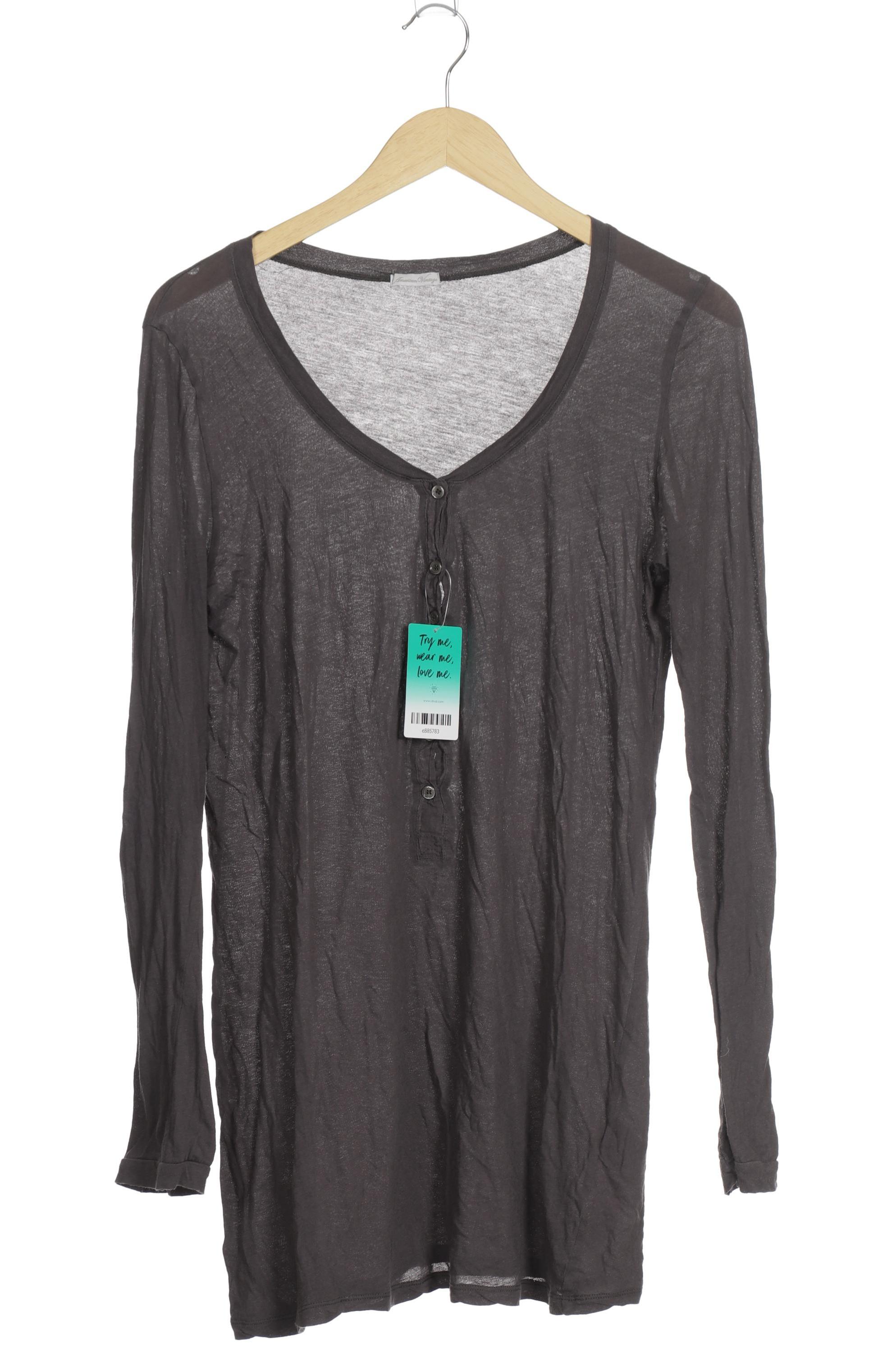 

American Vintage Damen Langarmshirt, grau, Gr.