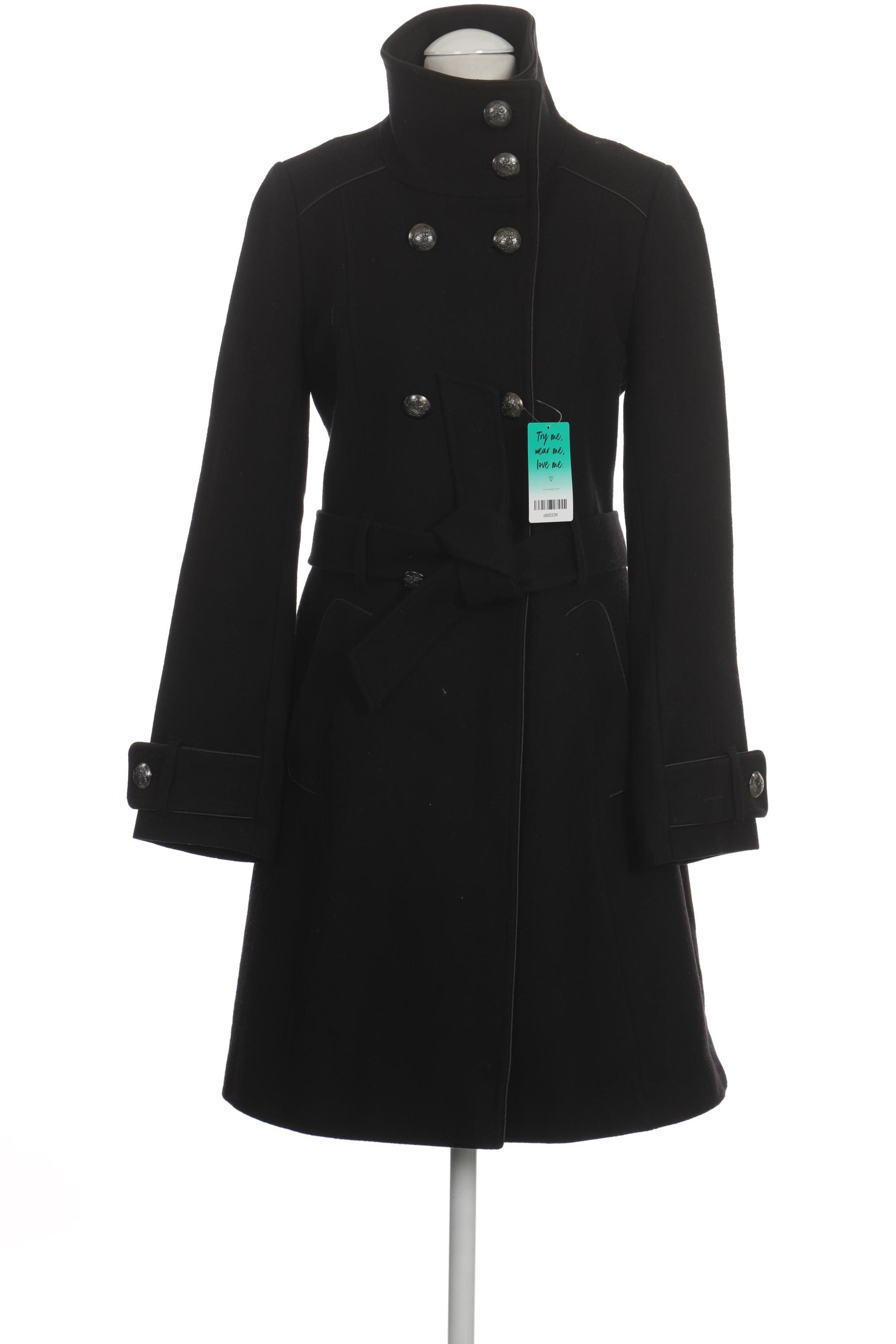 

1 2 3 Paris Damen Mantel, schwarz, Gr. 34