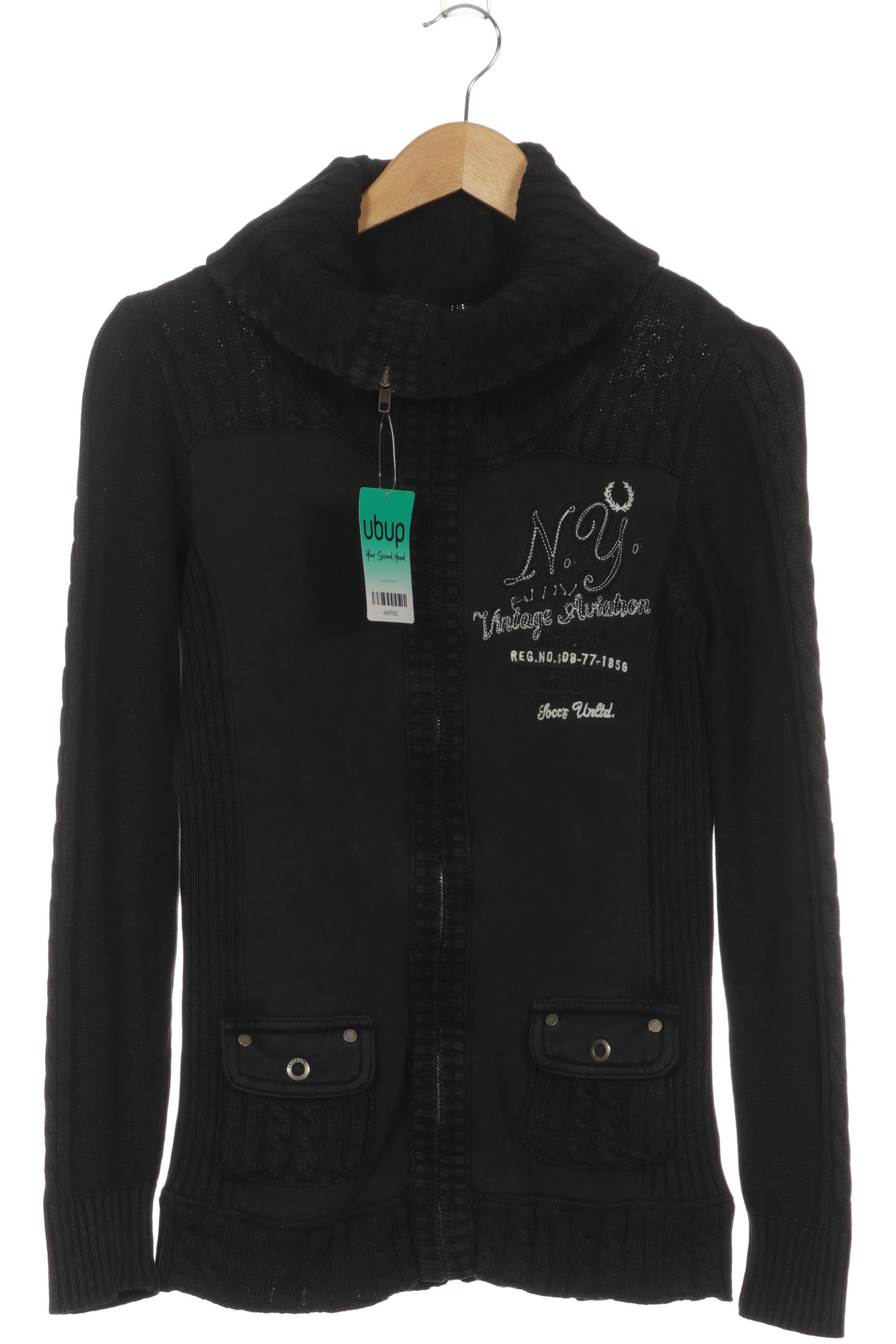 

Soccx Damen Strickjacke, grau, Gr.