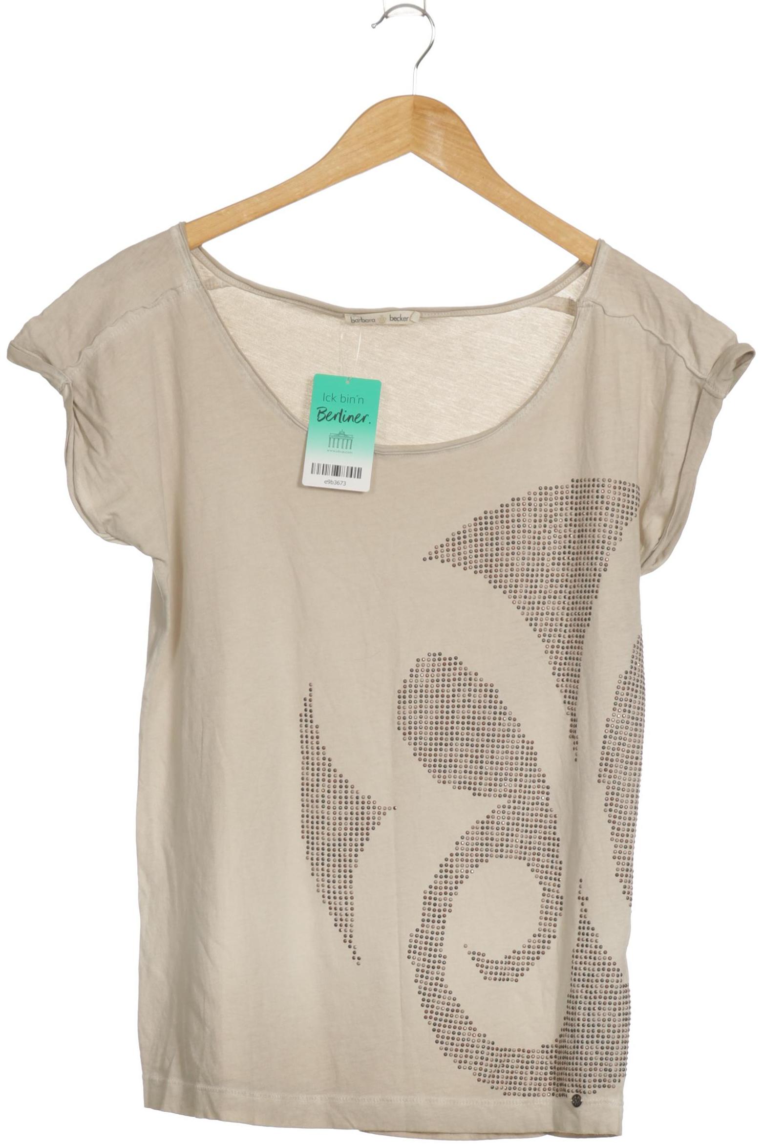 

Barbara Becker Damen T-Shirt, beige, Gr. 34