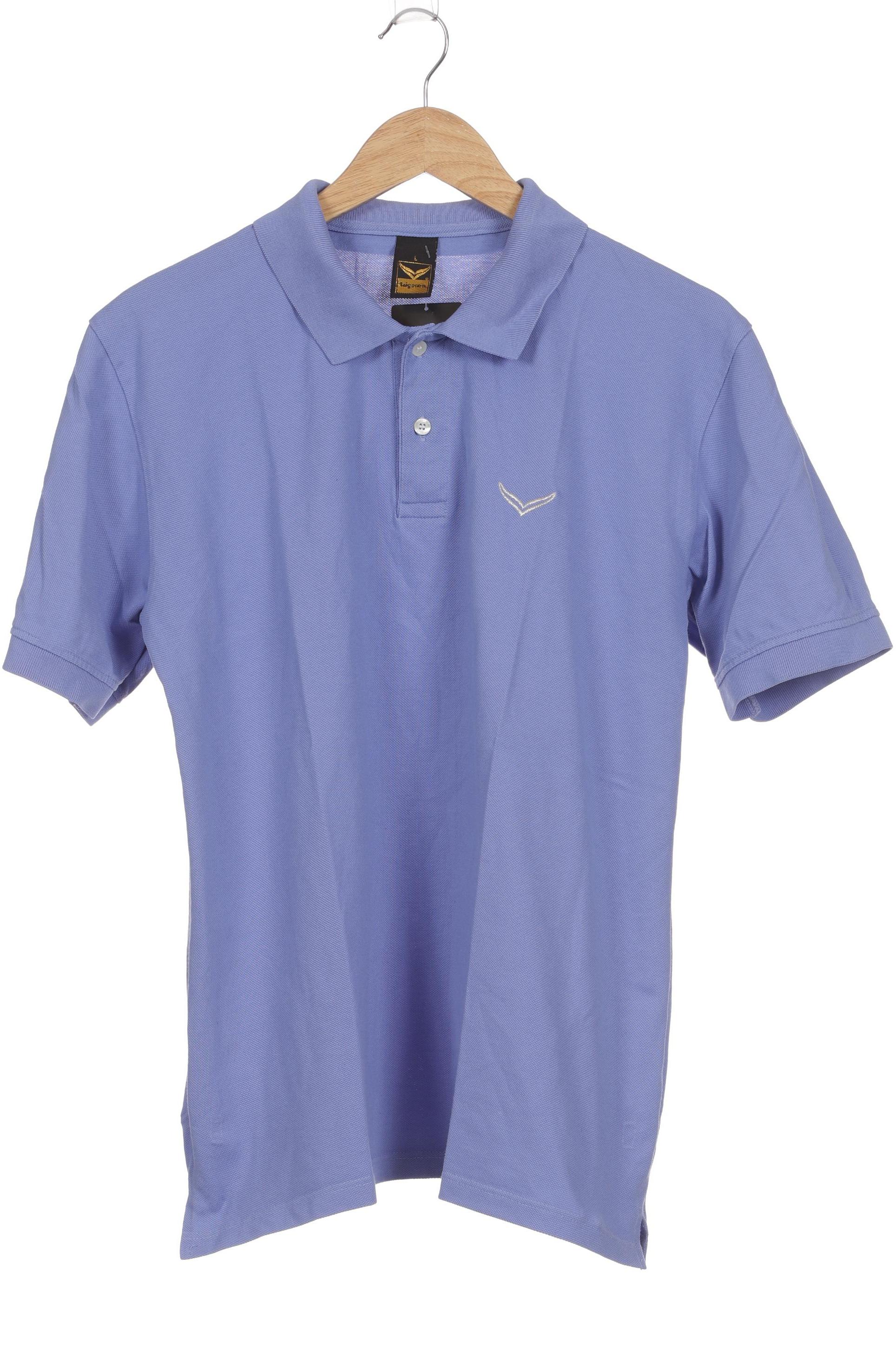

Trigema Herren Poloshirt, blau, Gr.