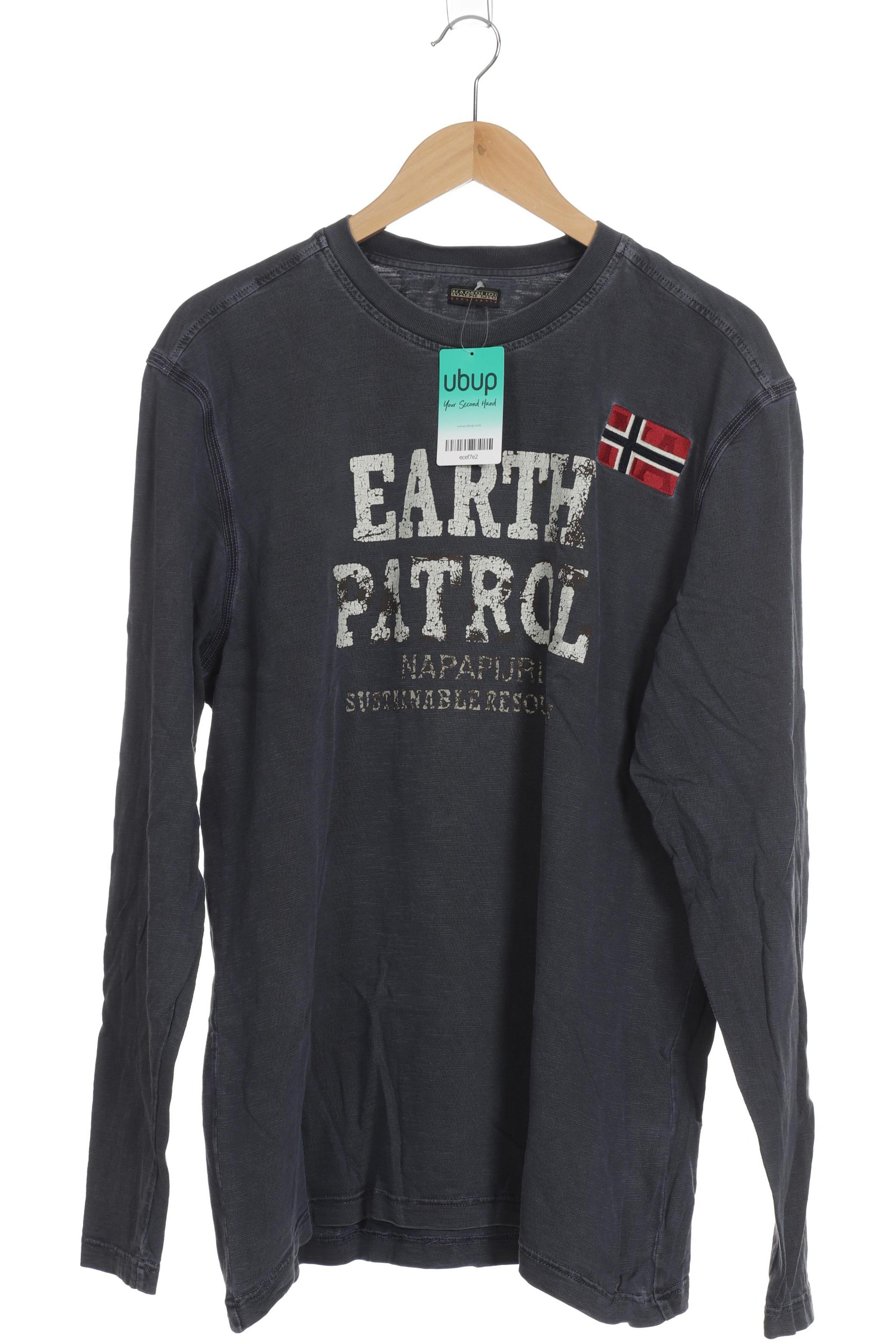 

Napapijri Herren Langarmshirt, blau, Gr.