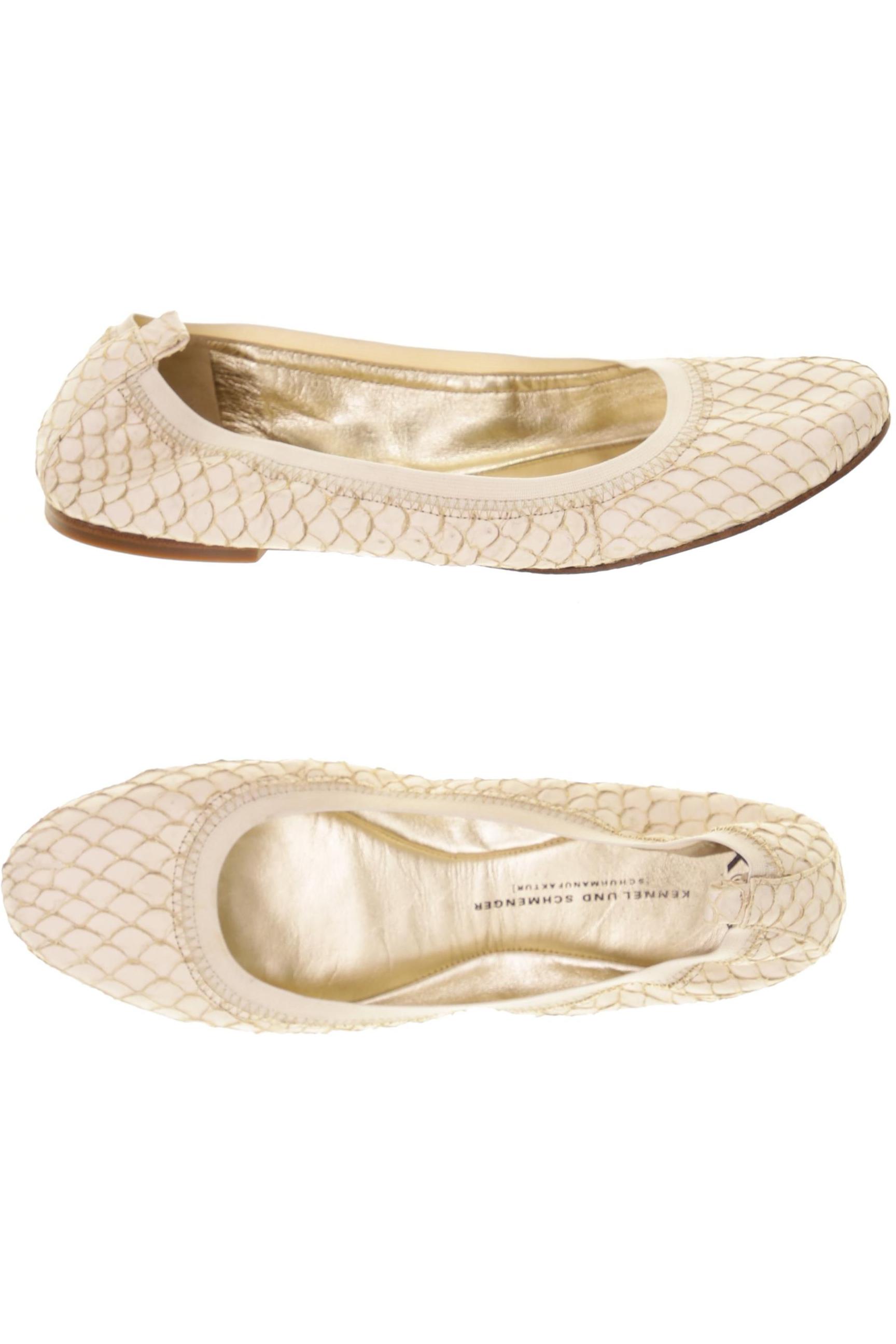 

Kennel & Schmenger Damen Ballerinas, beige, Gr. 7.5
