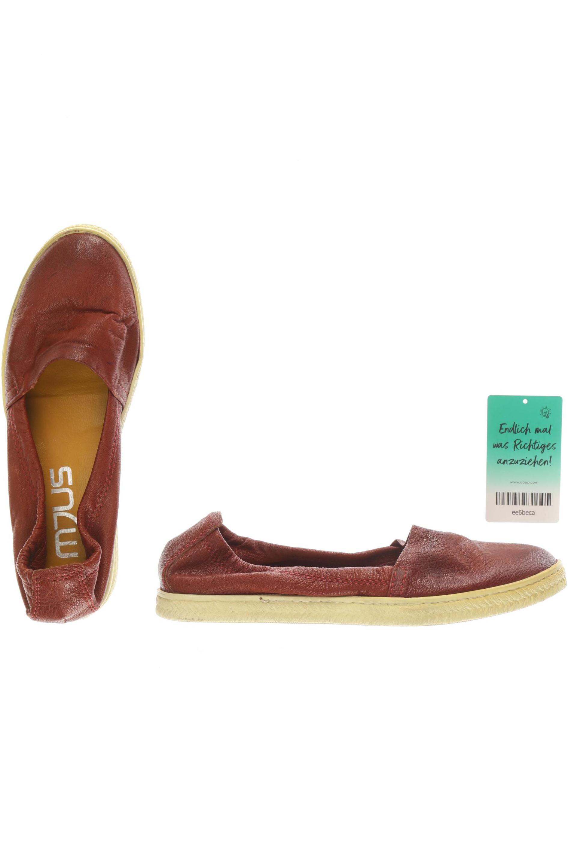 

Mjus Damen Halbschuh, rot, Gr. 38