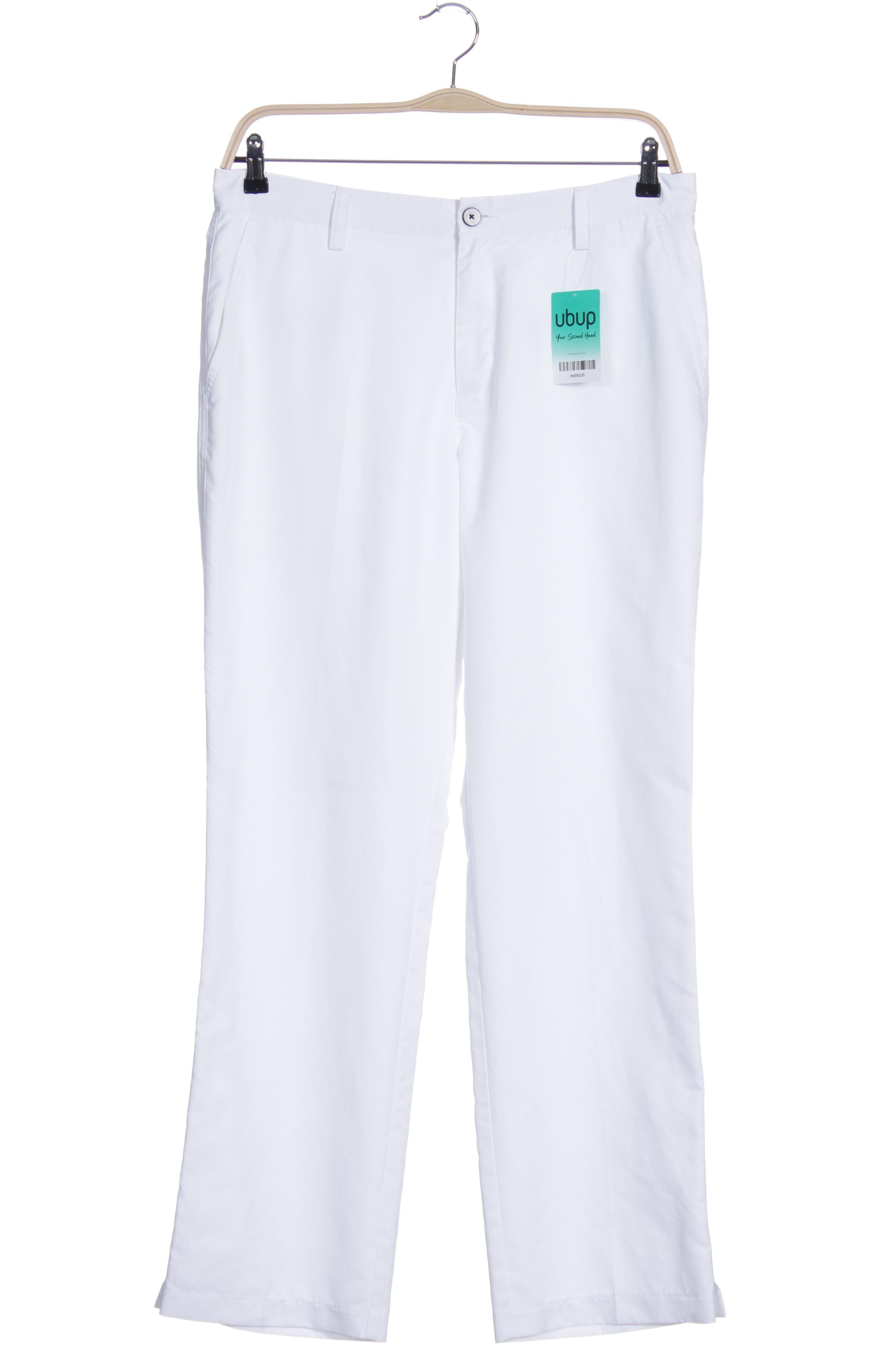 

adidas Herren Stoffhose, weiß, Gr. 34