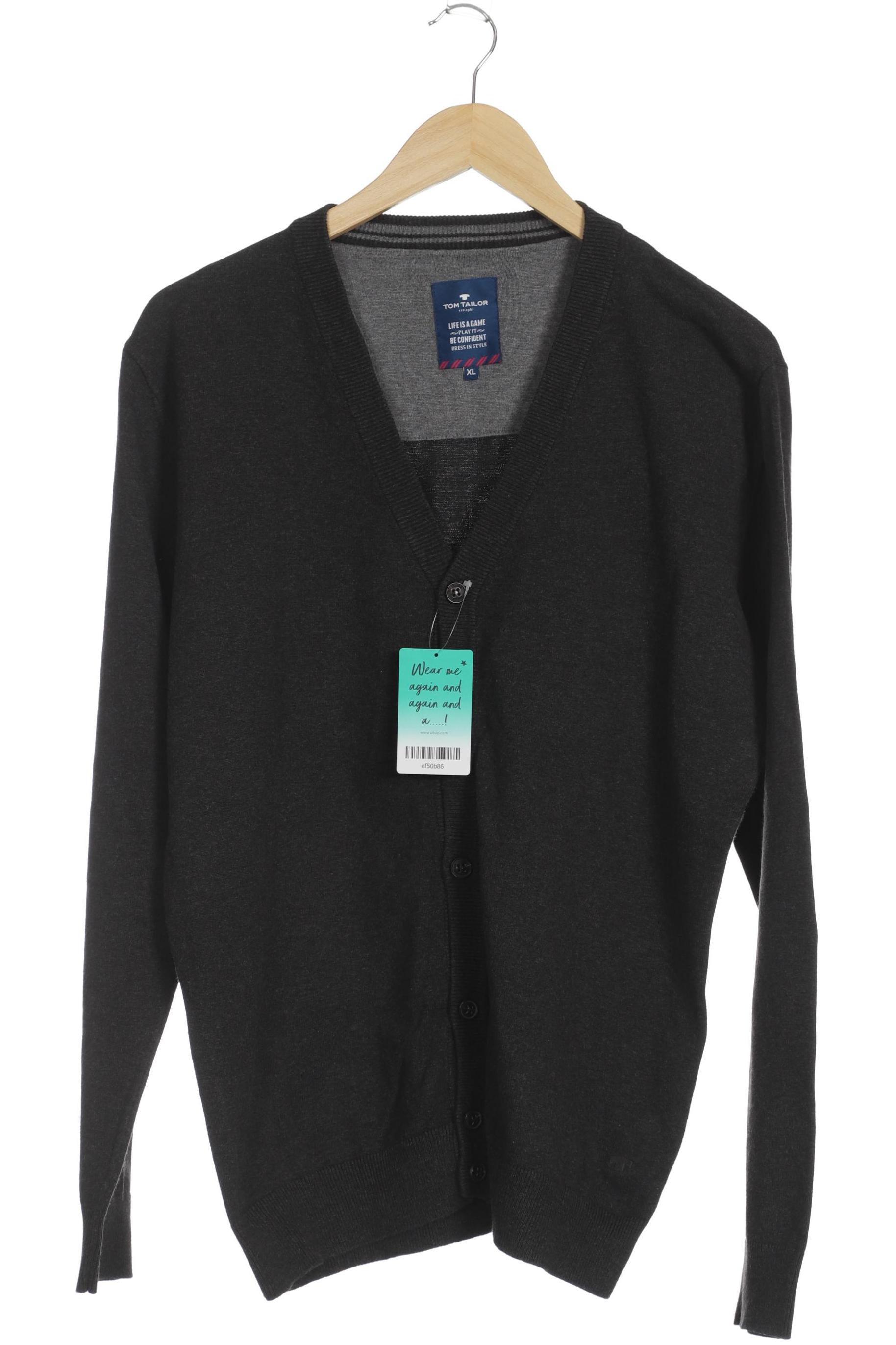 

Tom Tailor Herren Strickjacke, grau, Gr.