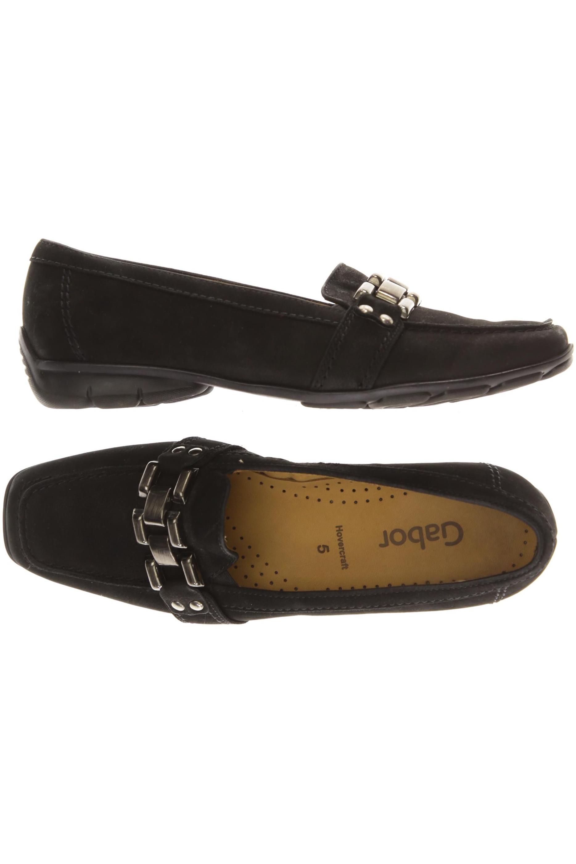 

Gabor Damen Halbschuh, schwarz, Gr. 5