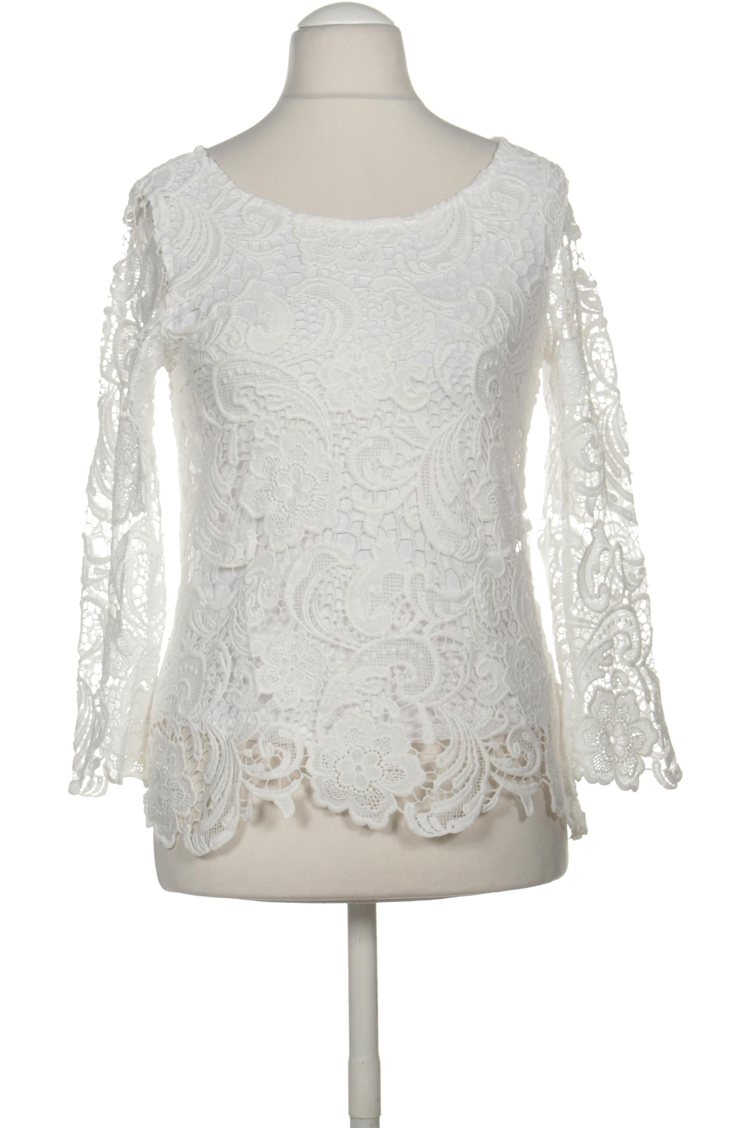 

Hallhuber Damen Bluse, weiß, Gr.