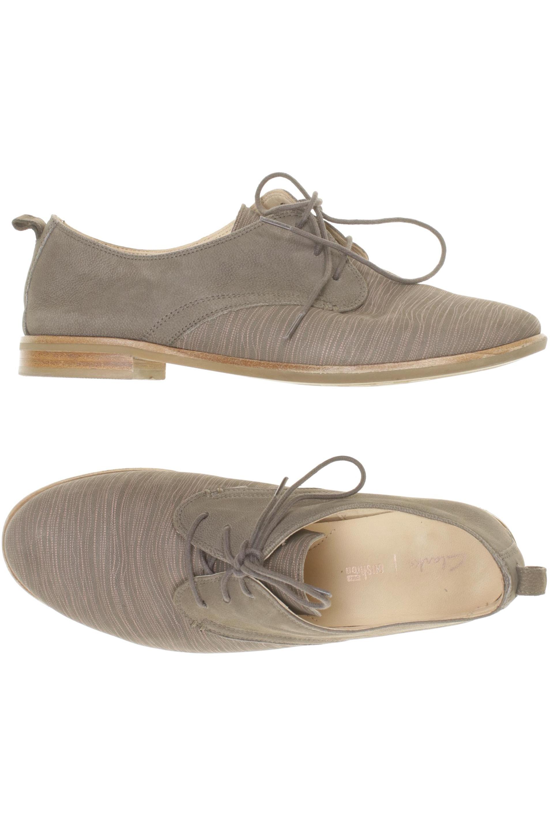 

Clarks Damen Halbschuh, braun, Gr. 39