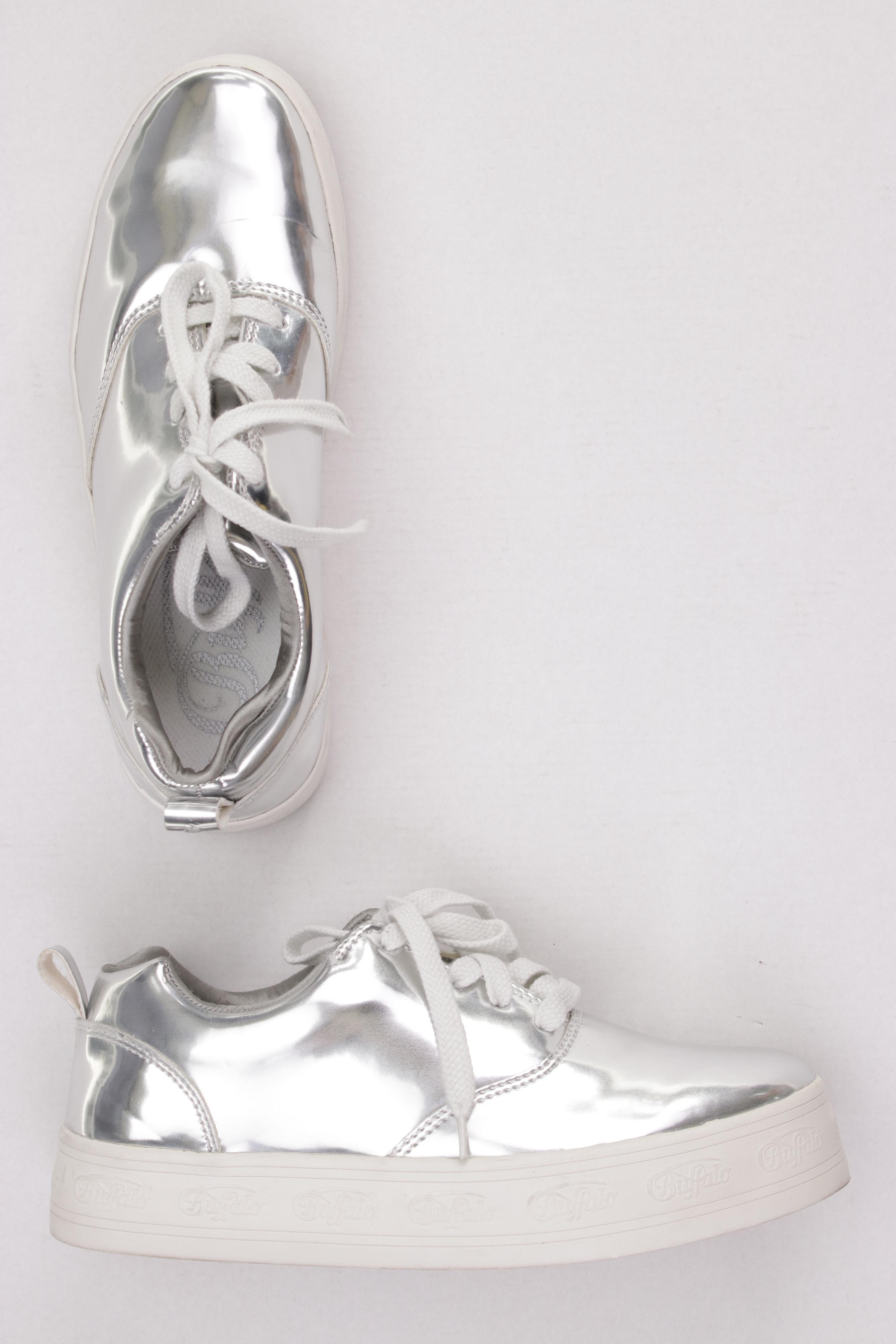 

Buffalo London Damen Sneakers, silber, Gr. 38