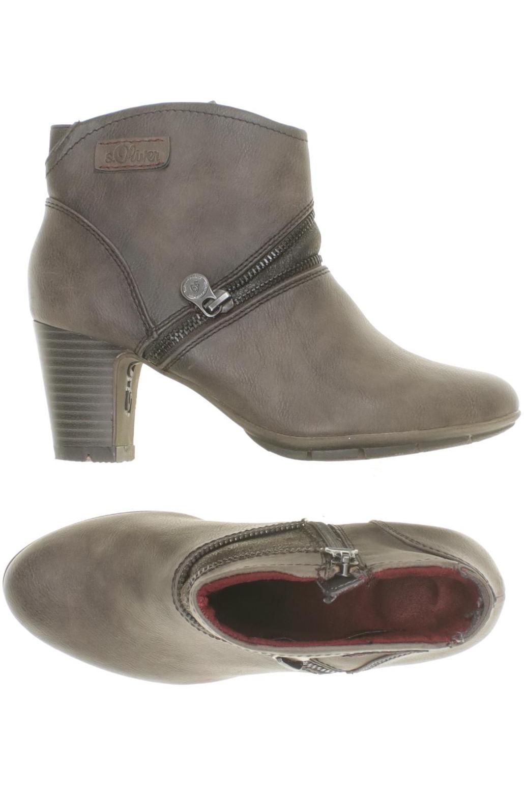 

s.Oliver Damen Stiefelette, grau, Gr. 37