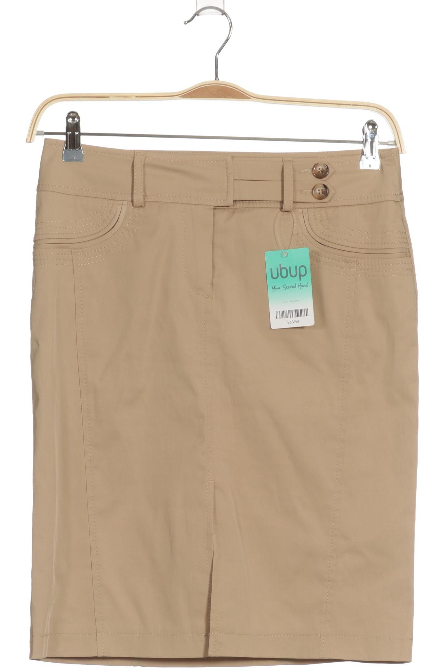 

Comma Damen Rock, beige, Gr. 36