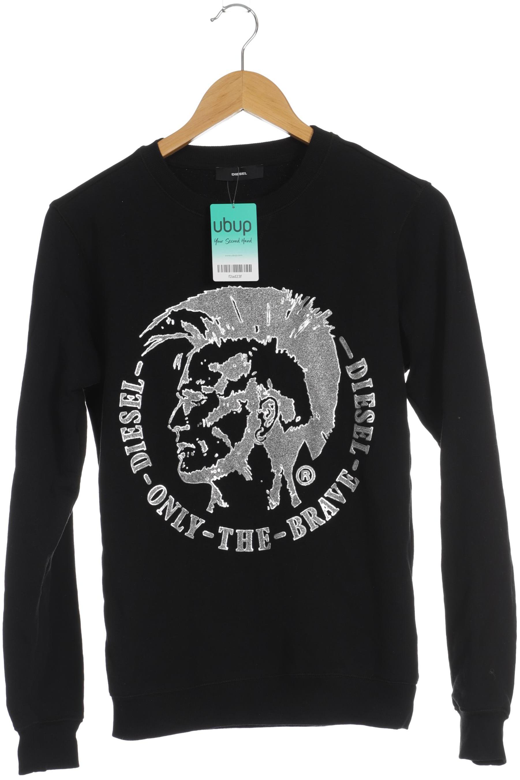 

Diesel Damen Sweatshirt, schwarz, Gr.