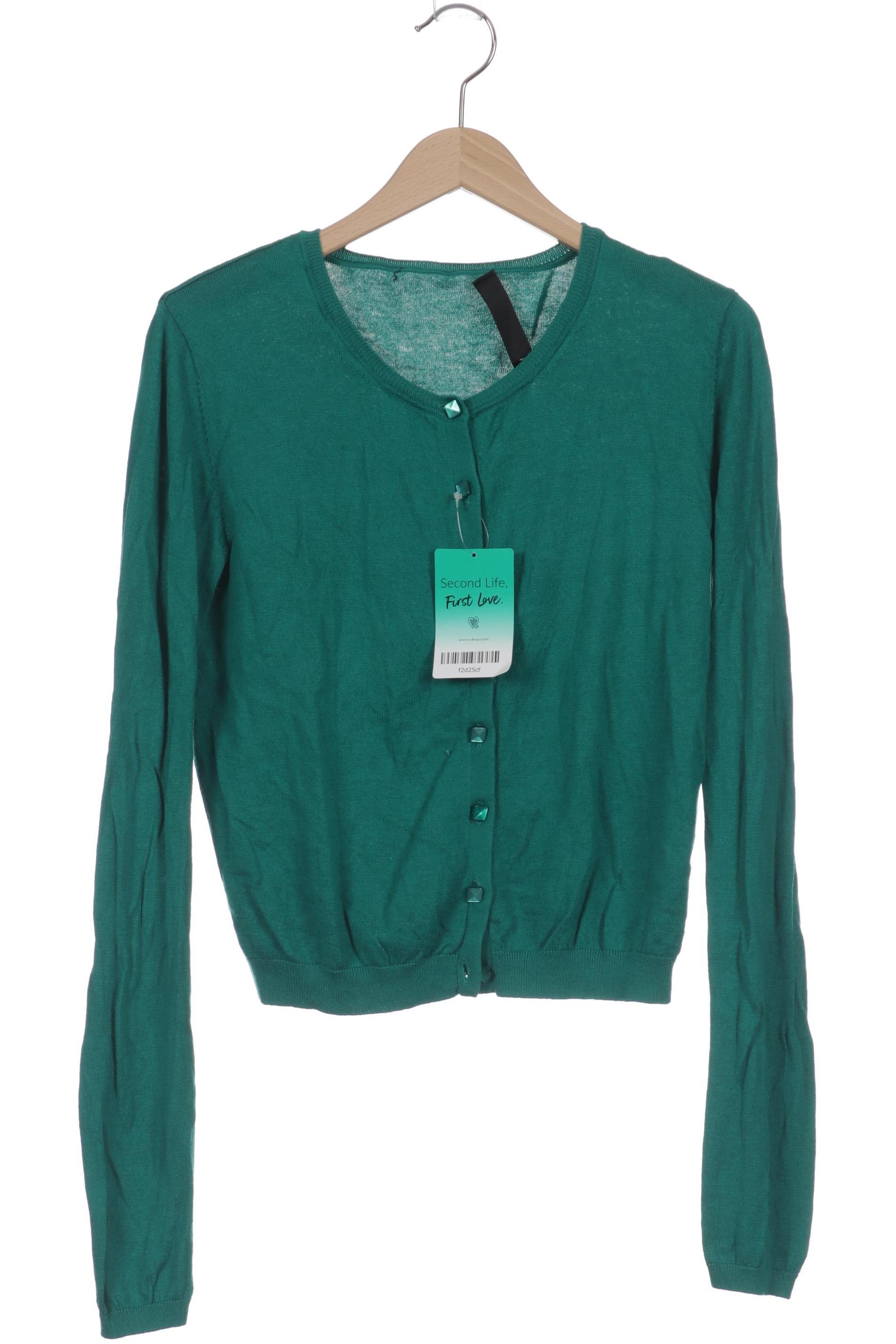 

Hallhuber Damen Strickjacke, türkis, Gr.