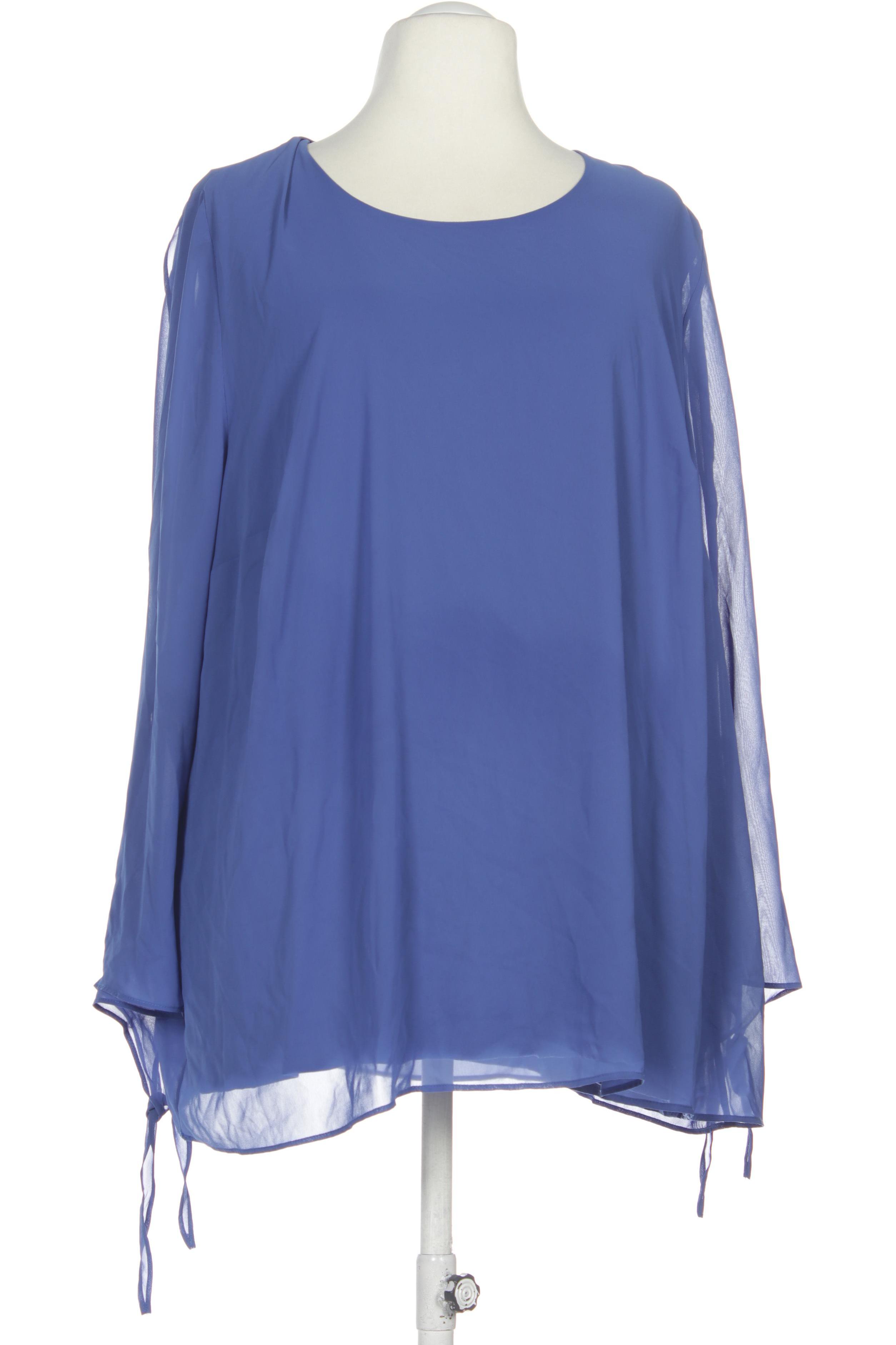 

Selection by Ulla Popken Damen Bluse, blau, Gr. 54