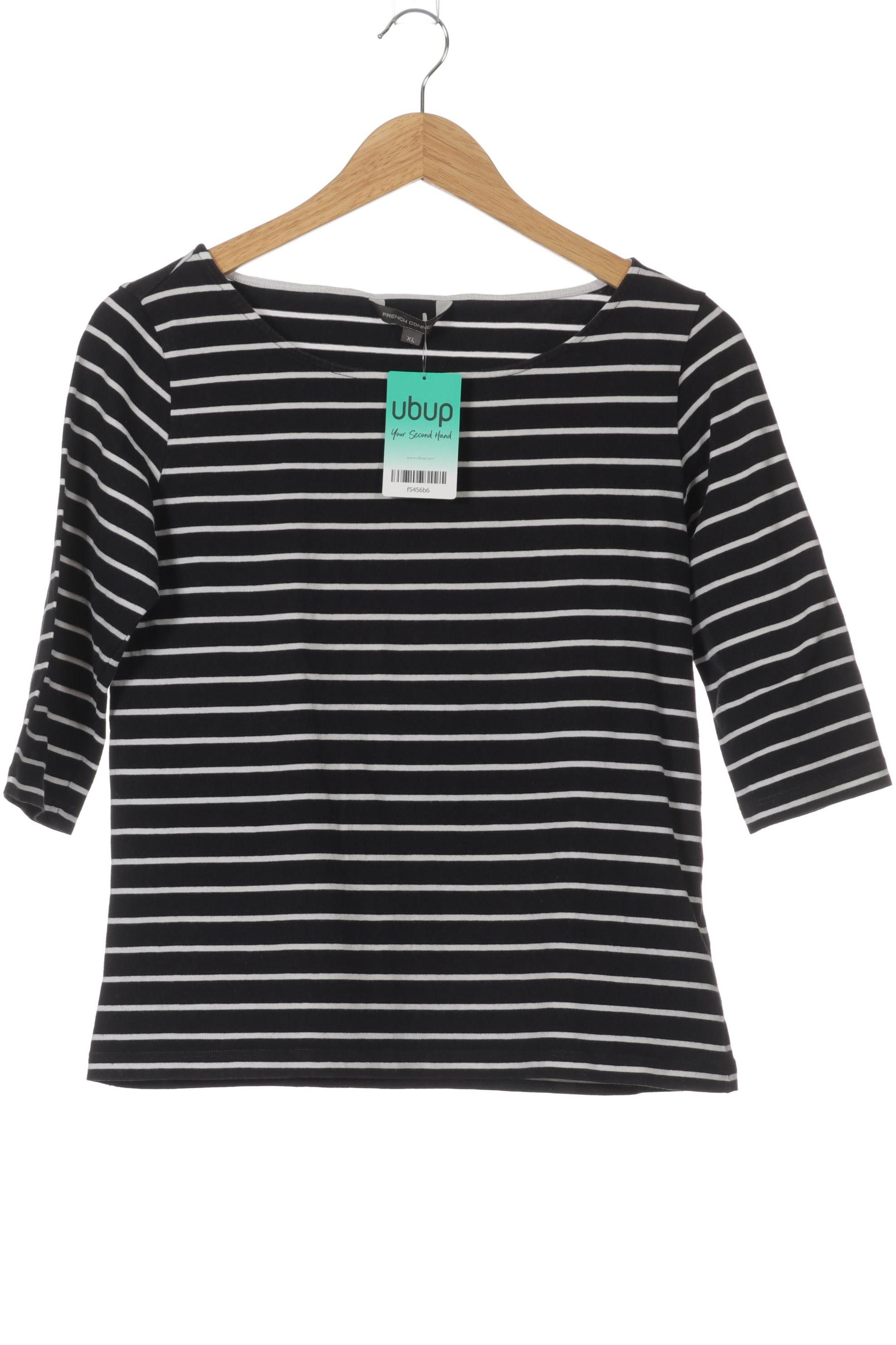 

French Connection Damen Langarmshirt, blau, Gr.