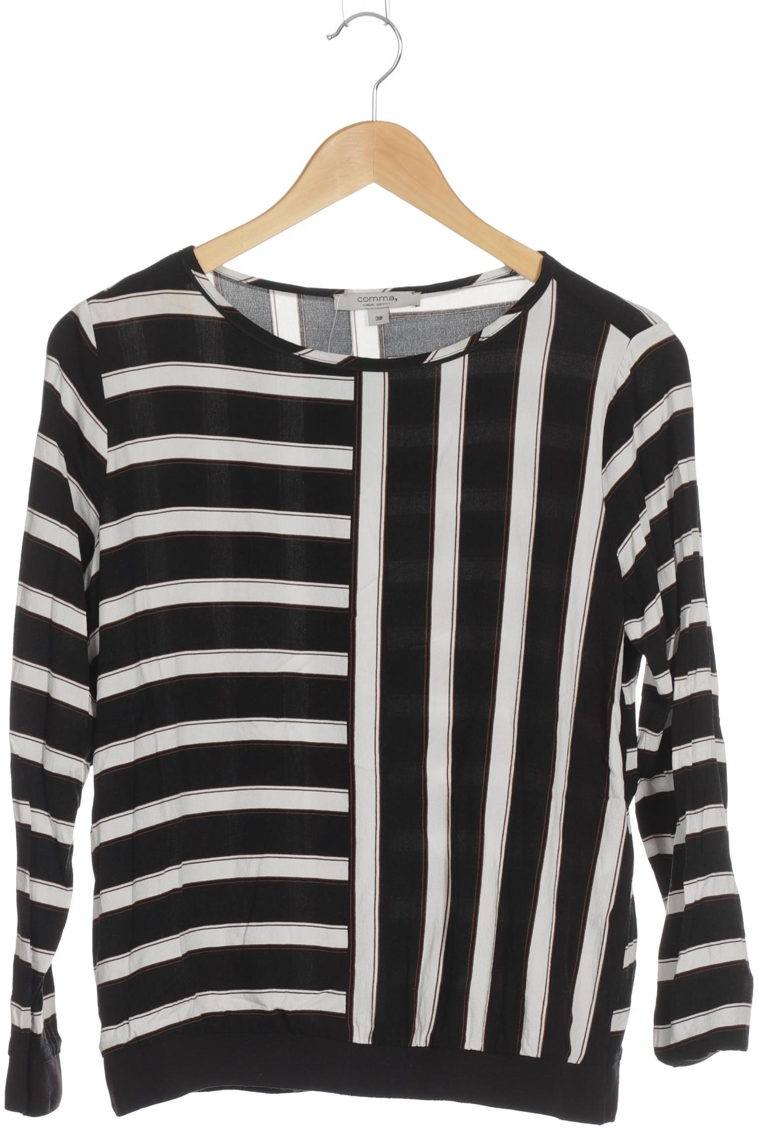 

Comma Damen Bluse, schwarz, Gr. 38