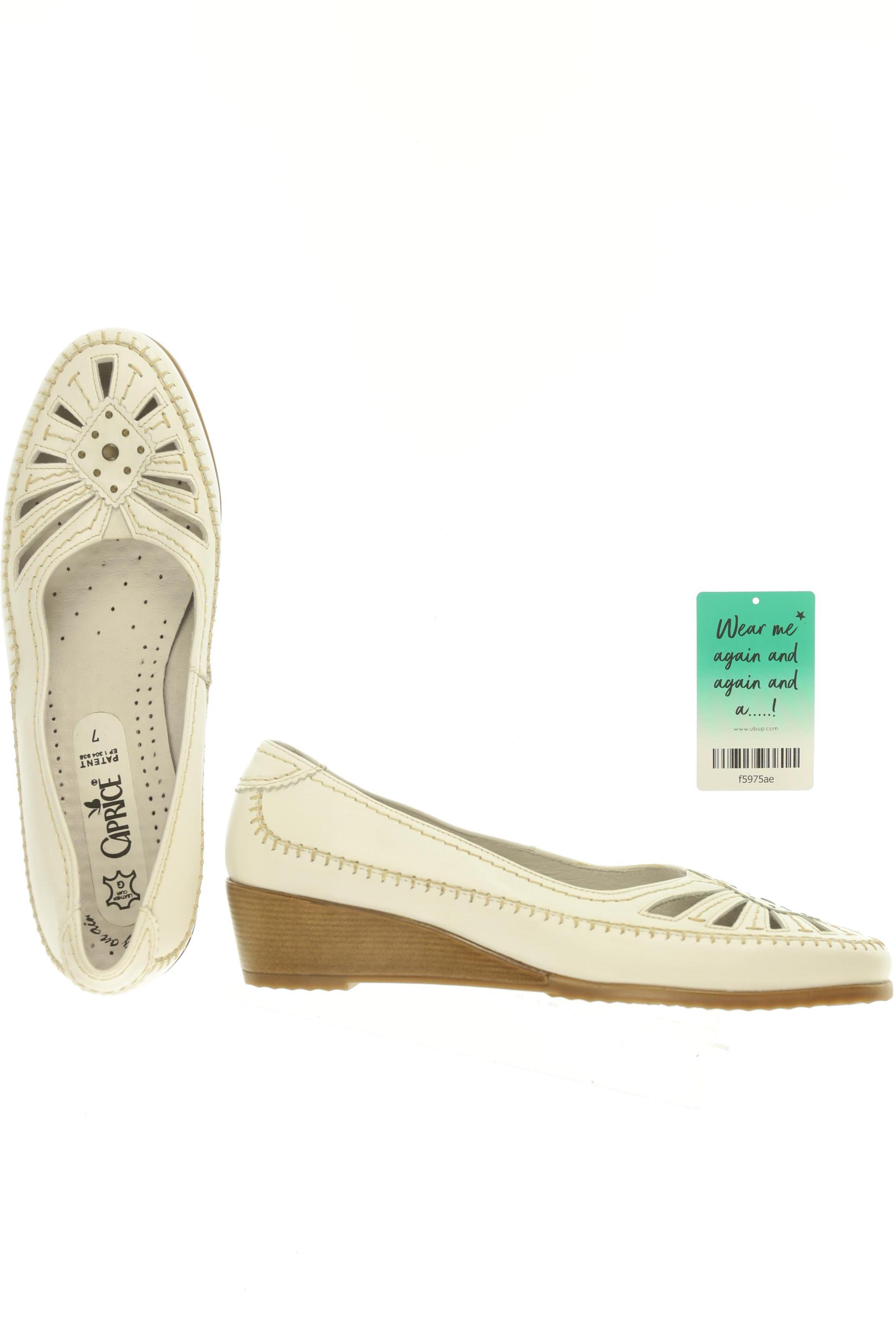 

Caprice Damen Halbschuh, weiß, Gr. 7