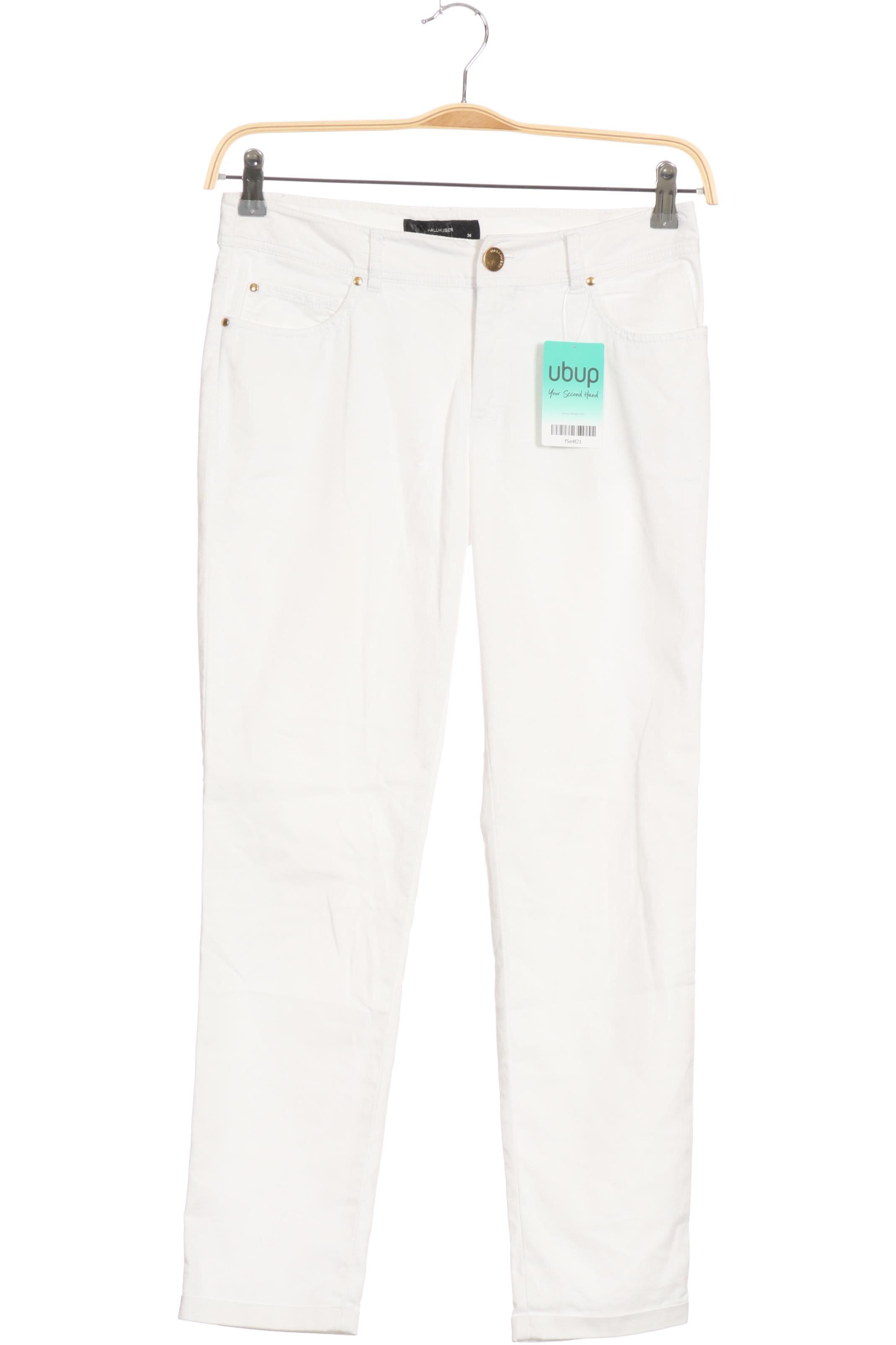 

Hallhuber Damen Stoffhose, weiß, Gr. 36
